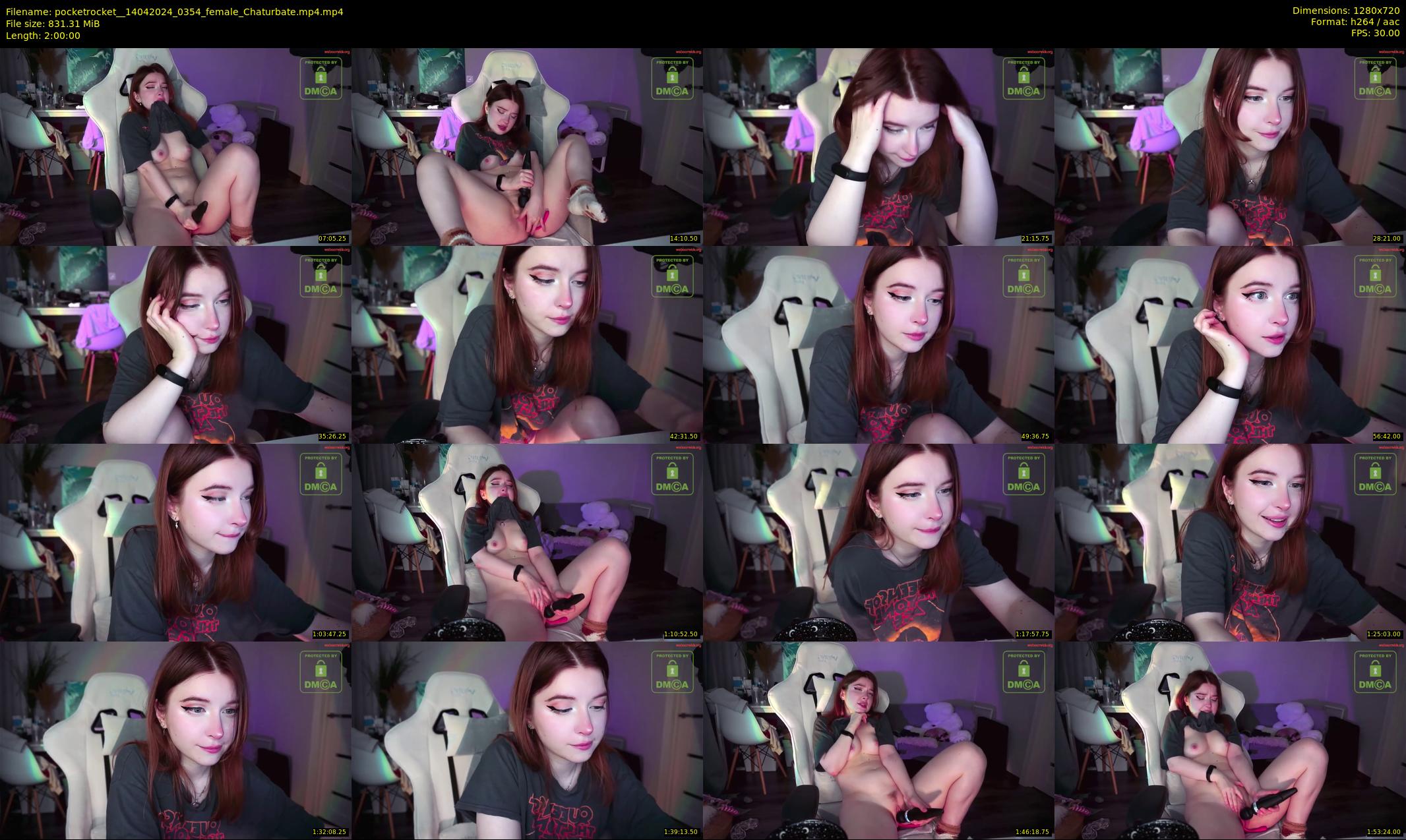 pocketrocket_ — 120 minute Chaturbate female cam show recording, 720p, Apr 14, 2024