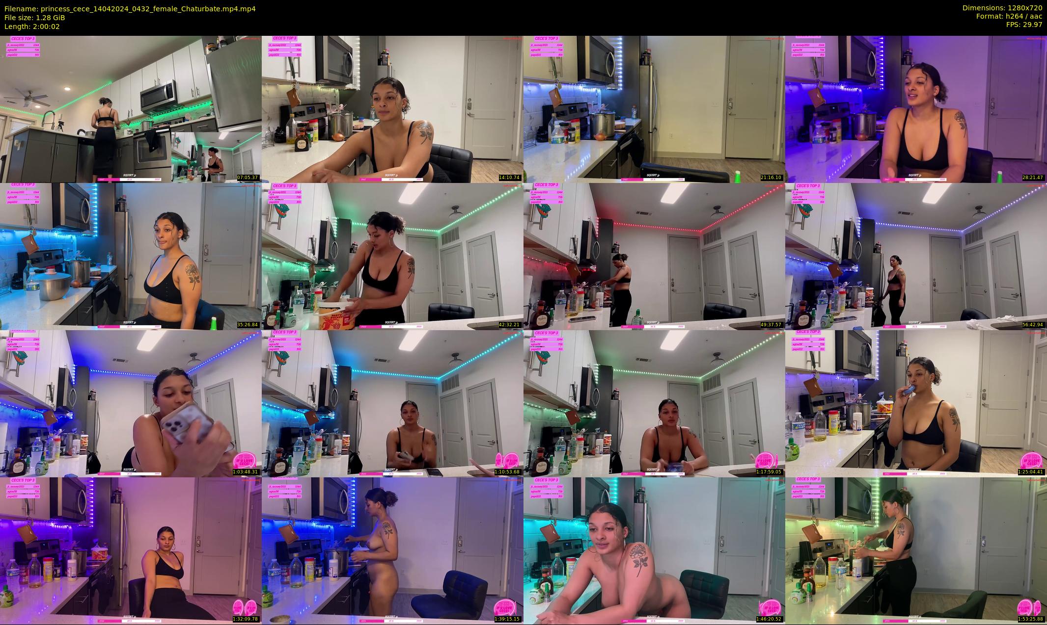 princess_cece — 121 minute Chaturbate female cam show recording, 720p, Apr 14, 2024