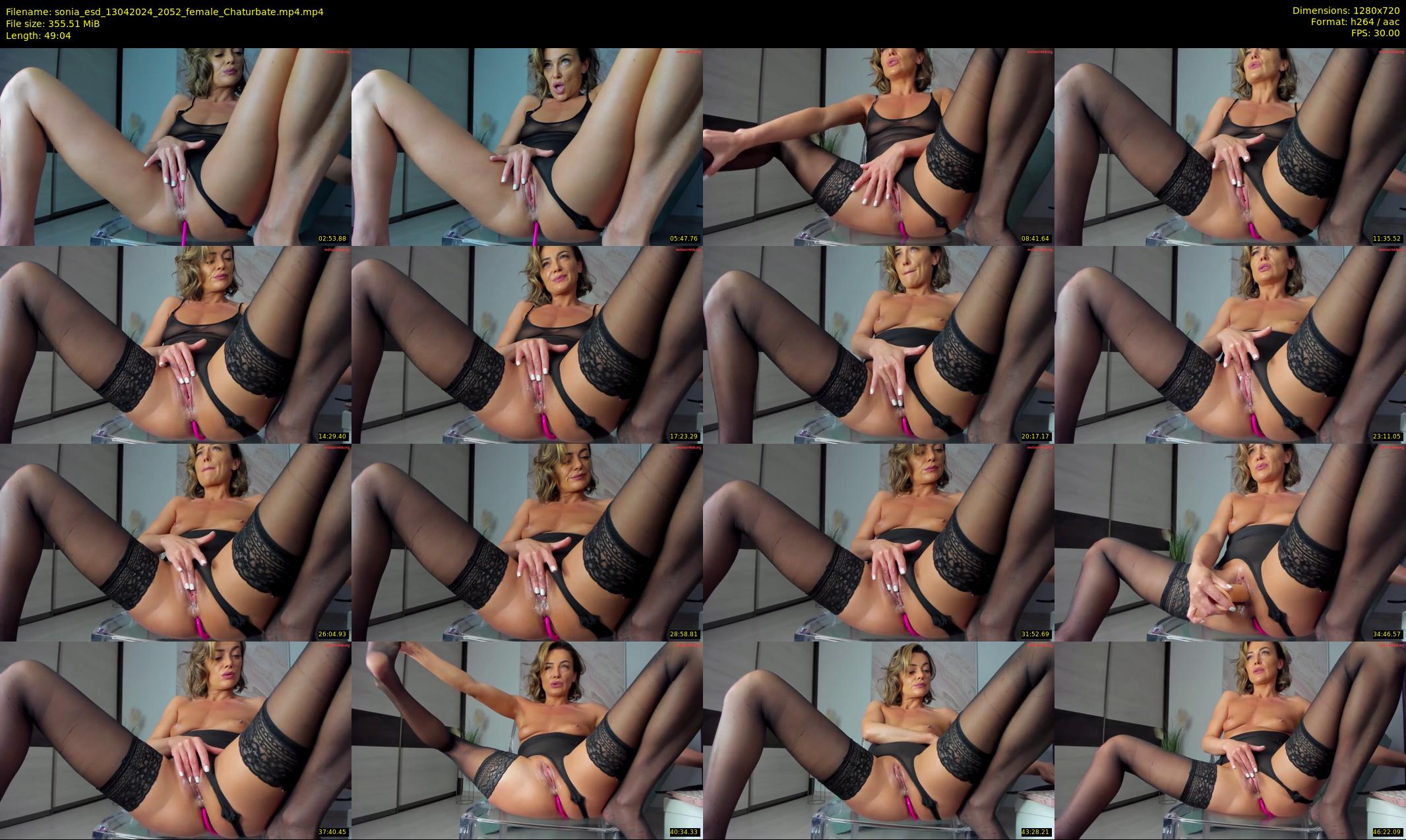 sonia_esd — 50 minute Chaturbate female cam show recording, 720p, Apr 13, 2024