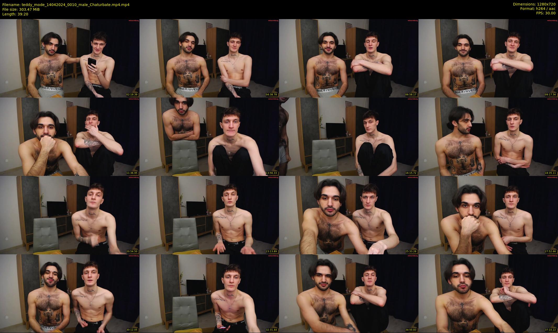 teddy_mode — 40 minute Chaturbate couple cam show recording, 720p, Apr 14, 2024
