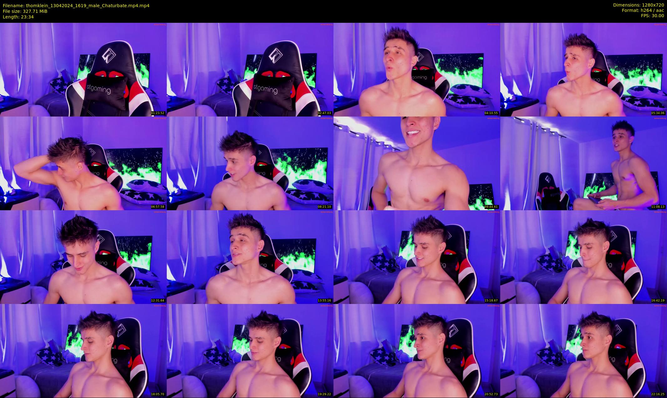 thomklein — 24 minute Chaturbate male cam show recording, 720p, Apr 13, 2024
