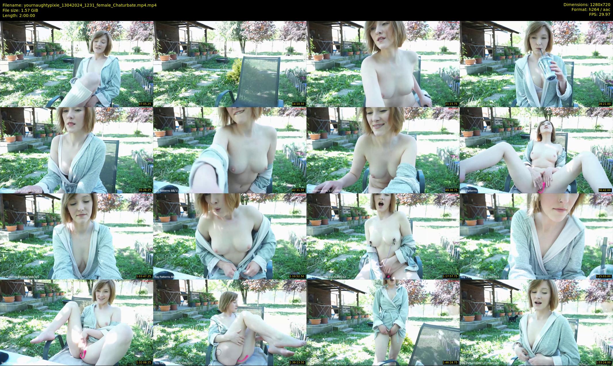 yournaughtypixie — 120 minute Chaturbate couple cam show recording, 720p, Apr 13, 2024