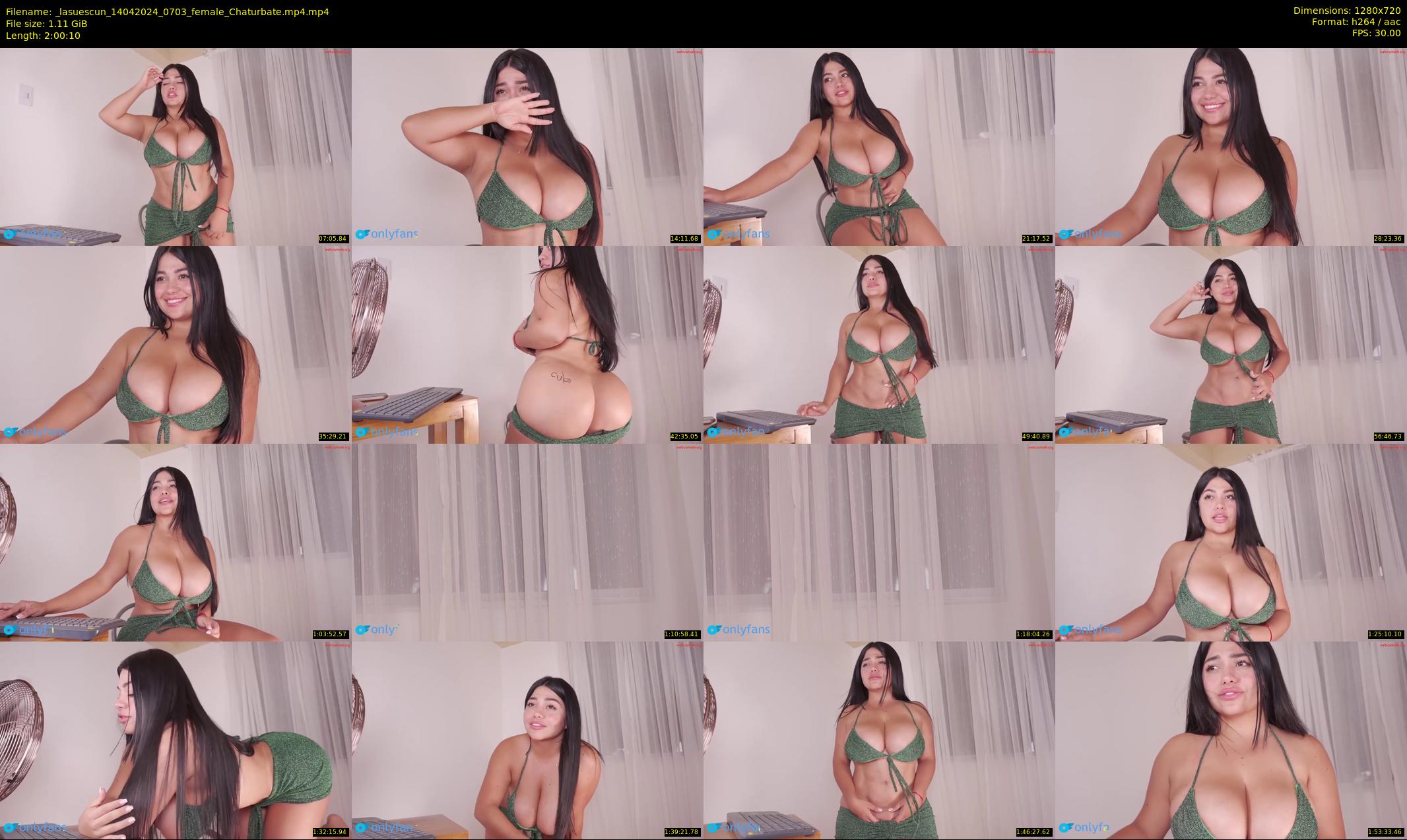 _lasuescun — 121 minute Chaturbate female cam show recording, 720p, Apr 14, 2024