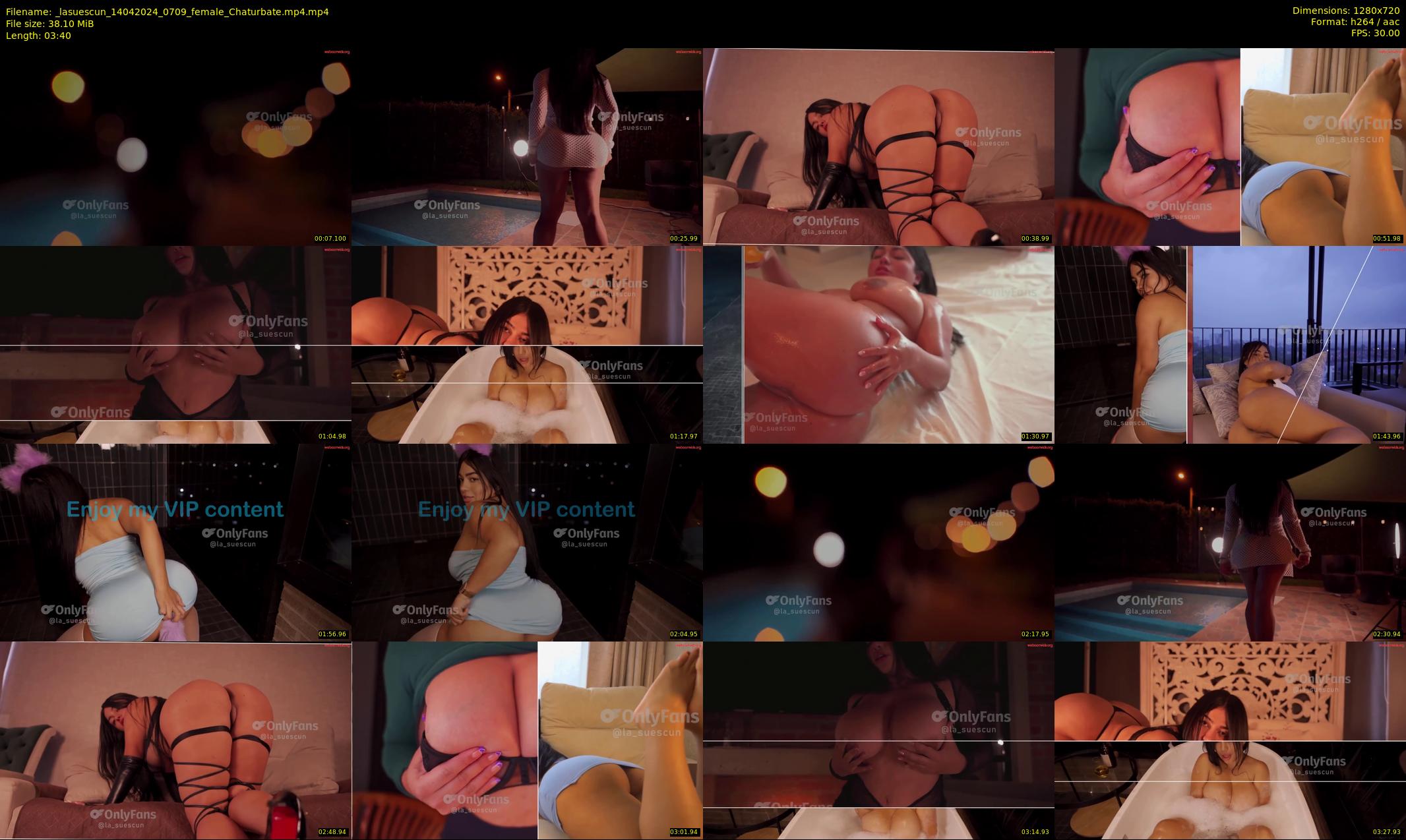 _lasuescun — 4 minute Chaturbate female cam show recording, 720p, Apr 14, 2024