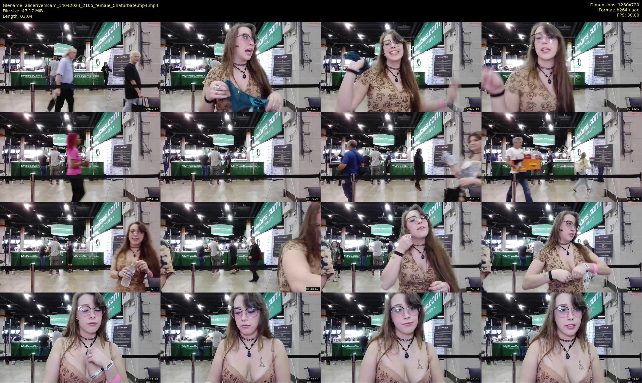 aliceriverscam — 4 minute Chaturbate female cam show recording, 720p, Apr 14, 2024