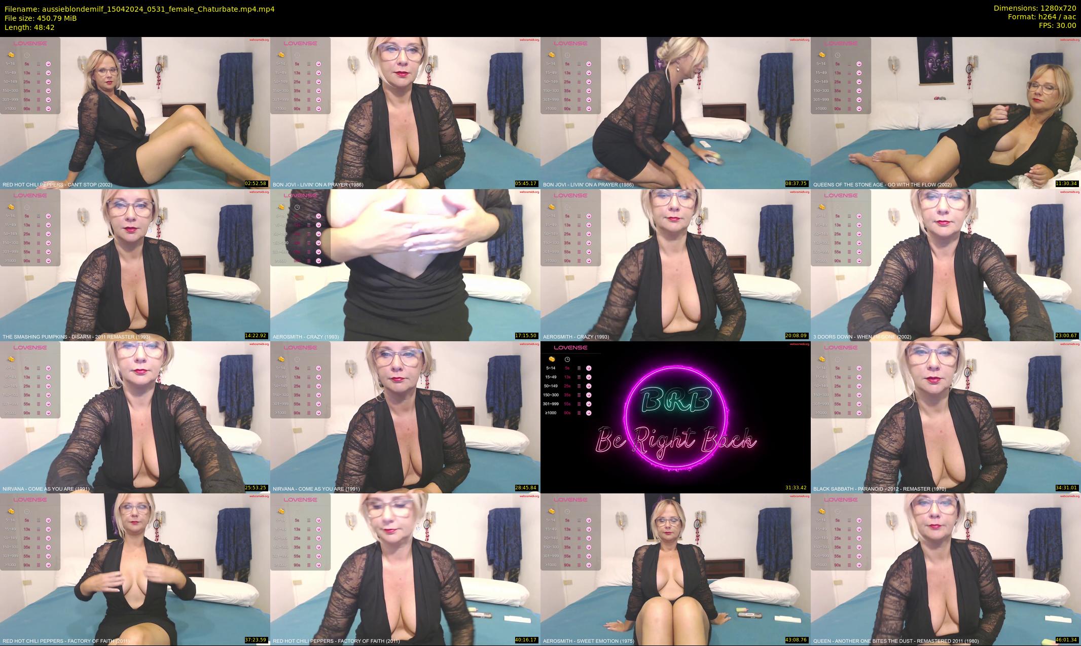 aussieblondemilf — 49 minute Chaturbate female cam show recording, 720p, Apr 15, 2024