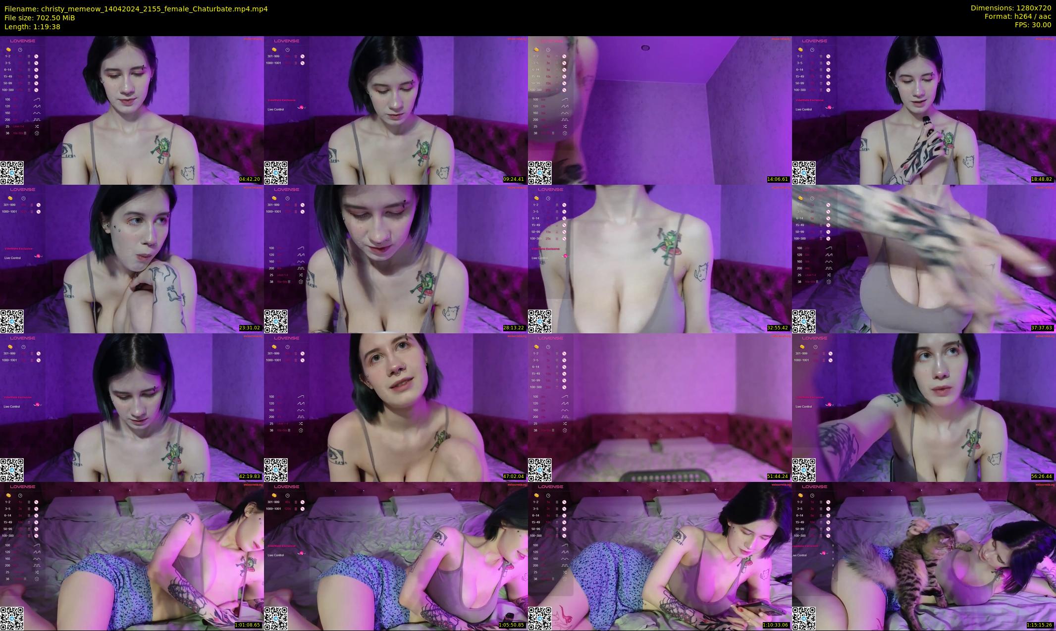 christy_memeow — 80 minute Chaturbate female cam show recording, 720p, Apr 14, 2024