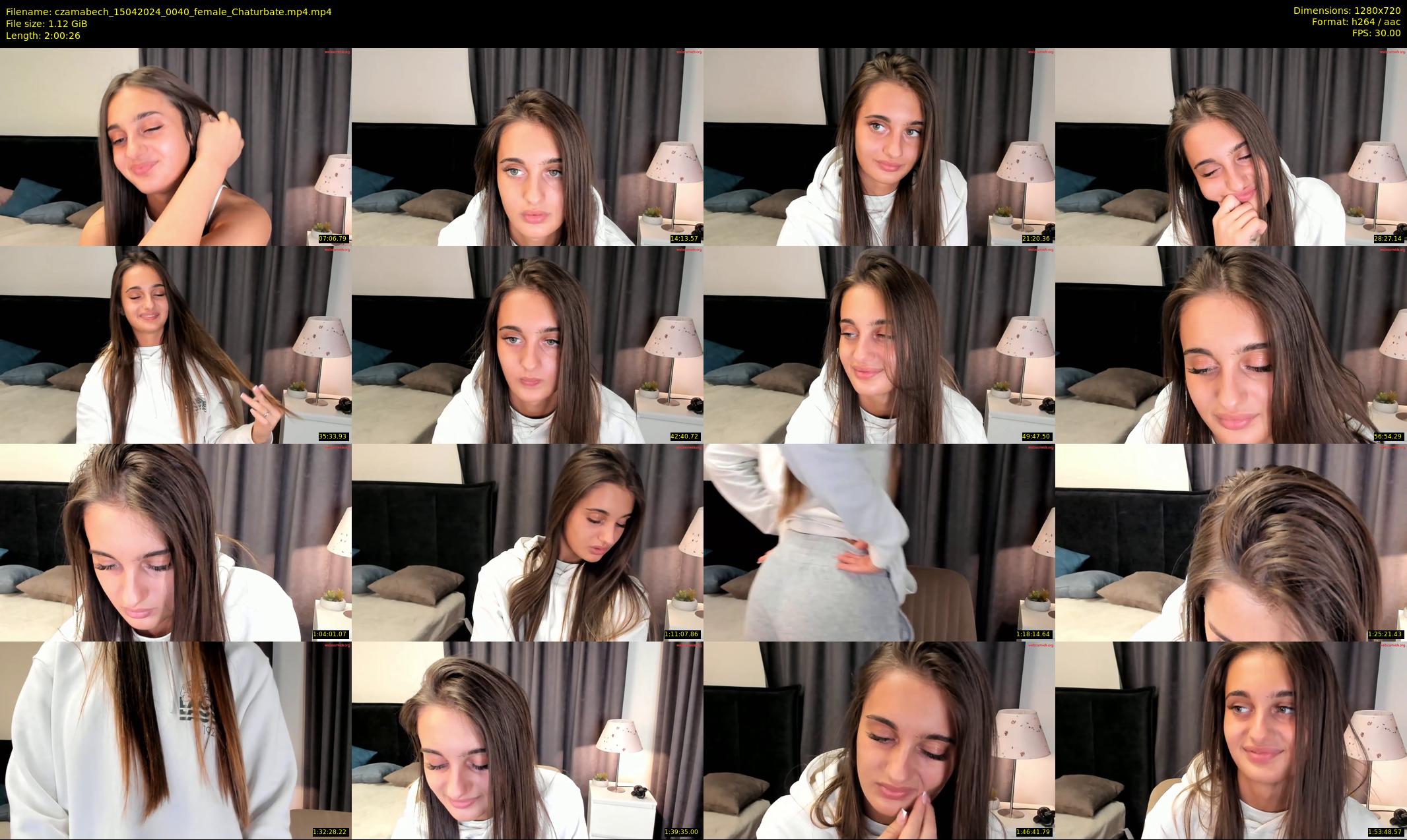 czamabech — 121 minute Chaturbate female cam show recording, 720p, Apr 15, 2024
