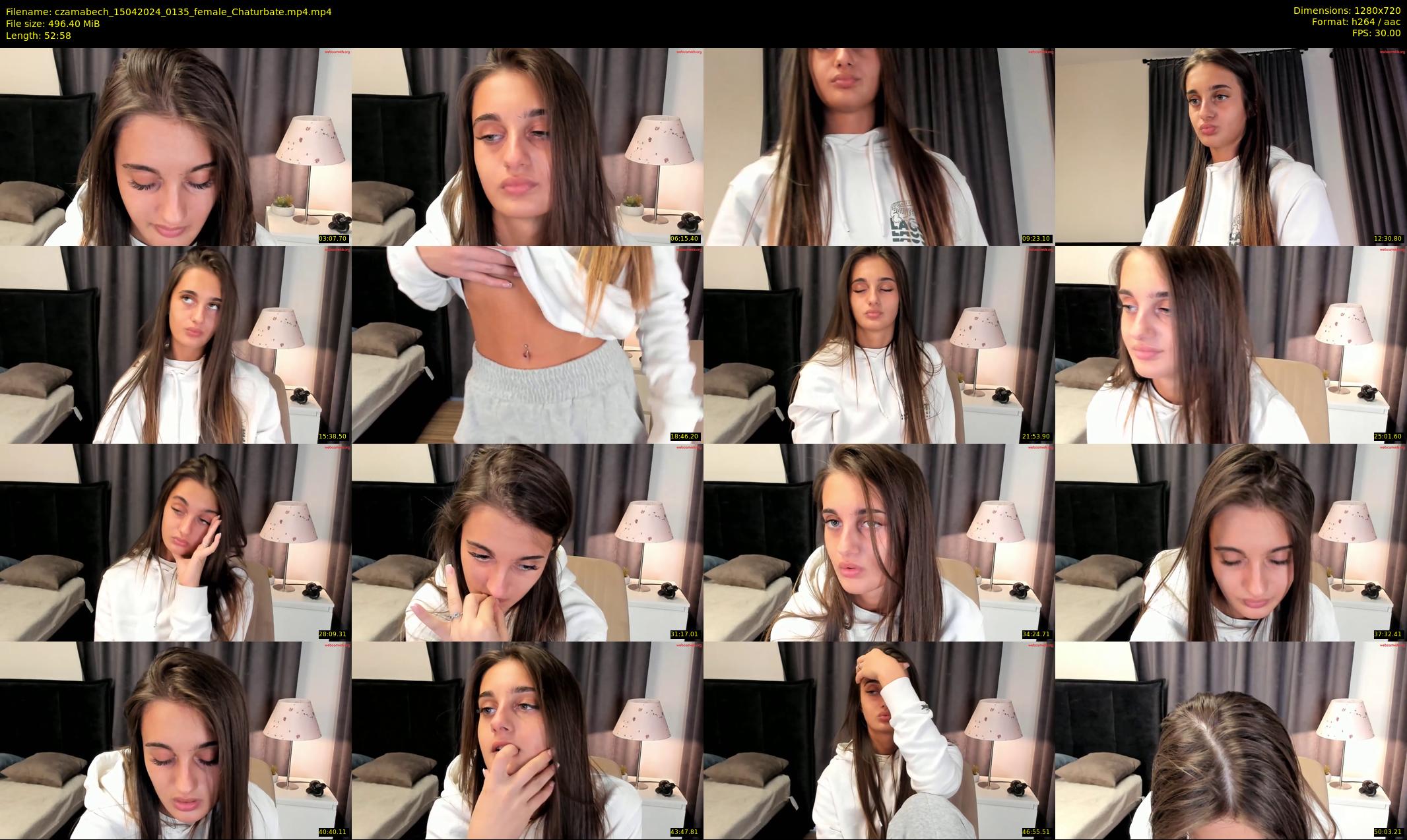 czamabech — 53 minute Chaturbate female cam show recording, 720p, Apr 15, 2024
