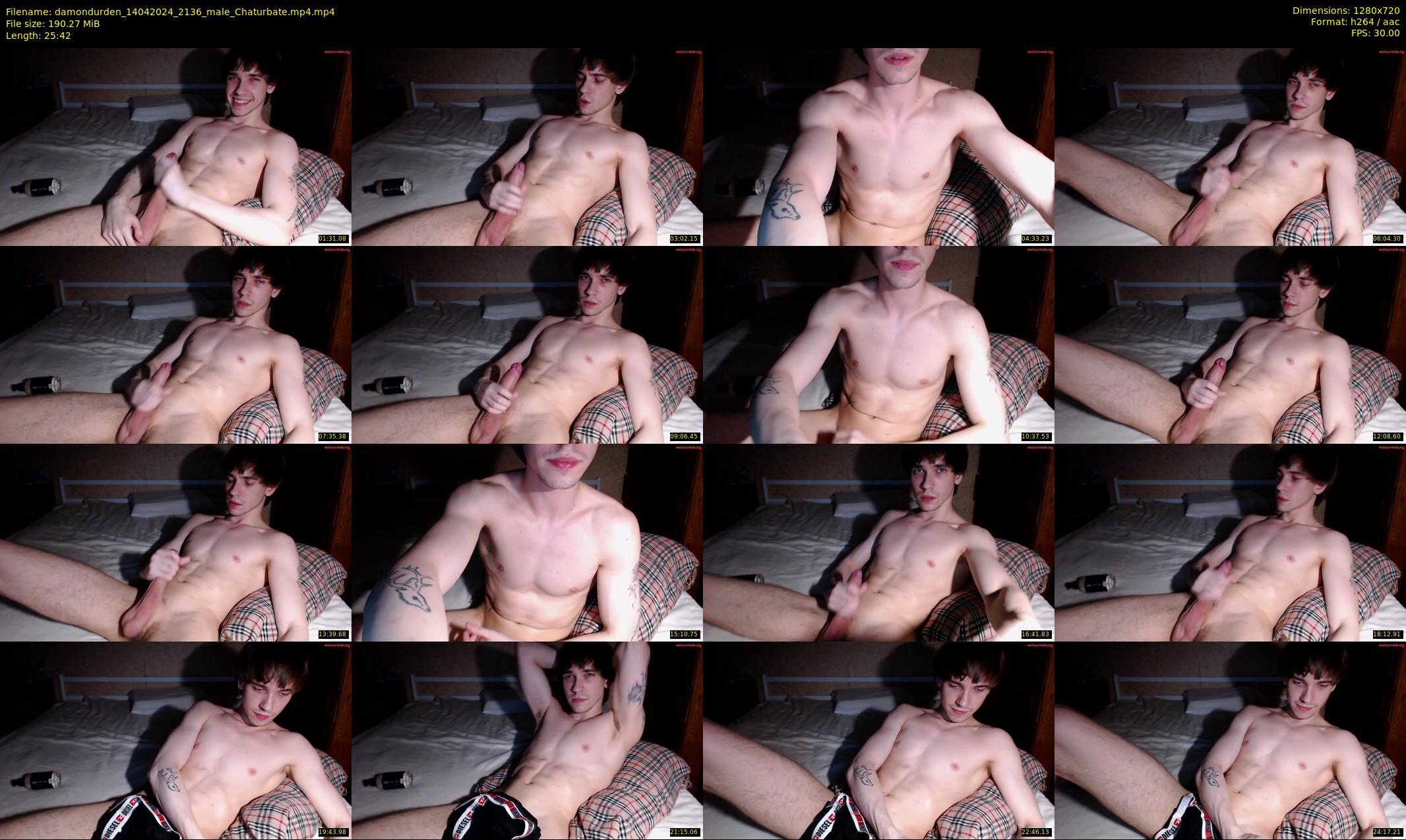 damondurden — 26 minute Chaturbate male cam show recording, 720p, Apr 14, 2024