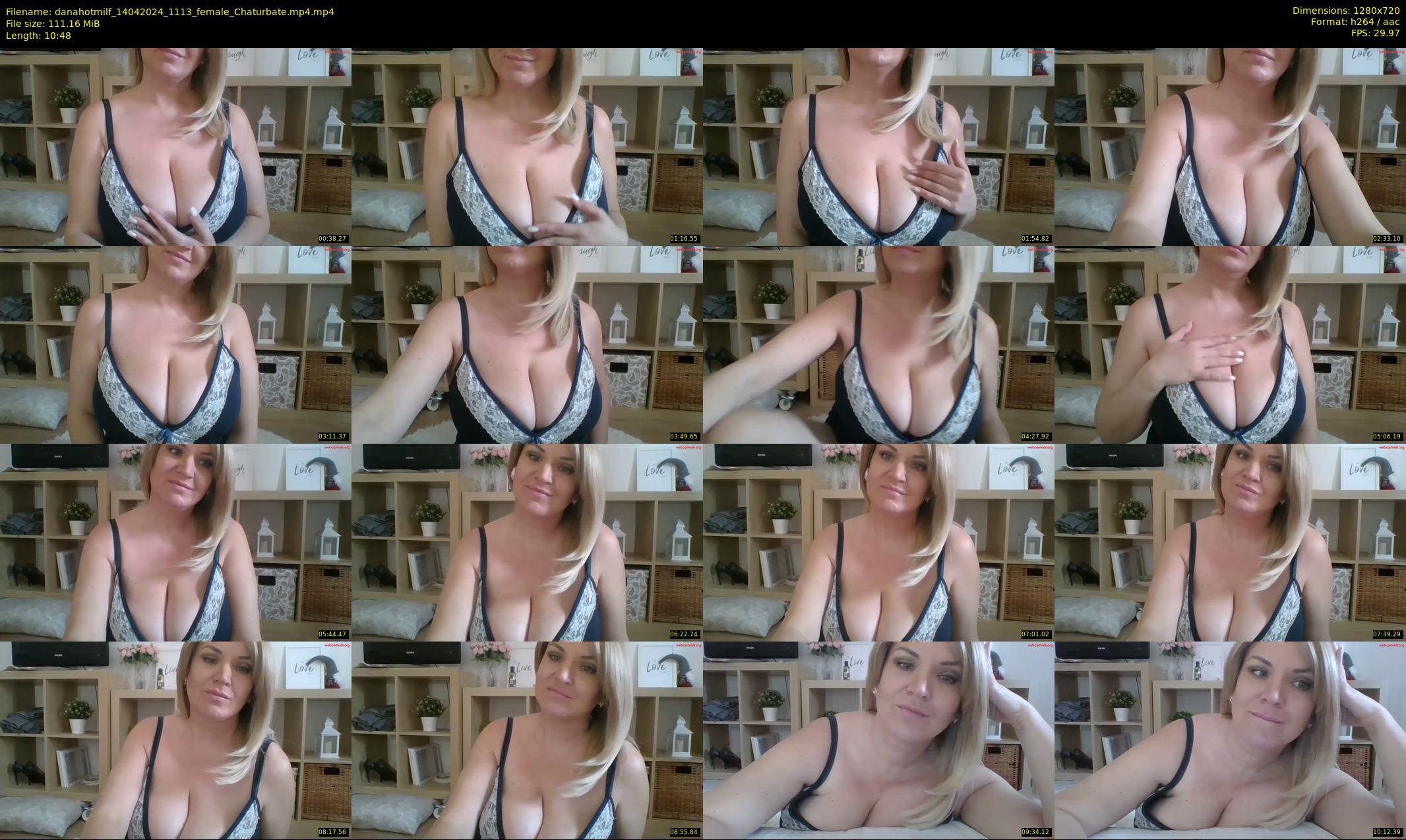 danahotmilf — 11 minute Chaturbate female cam show recording, 720p, Apr 14, 2024