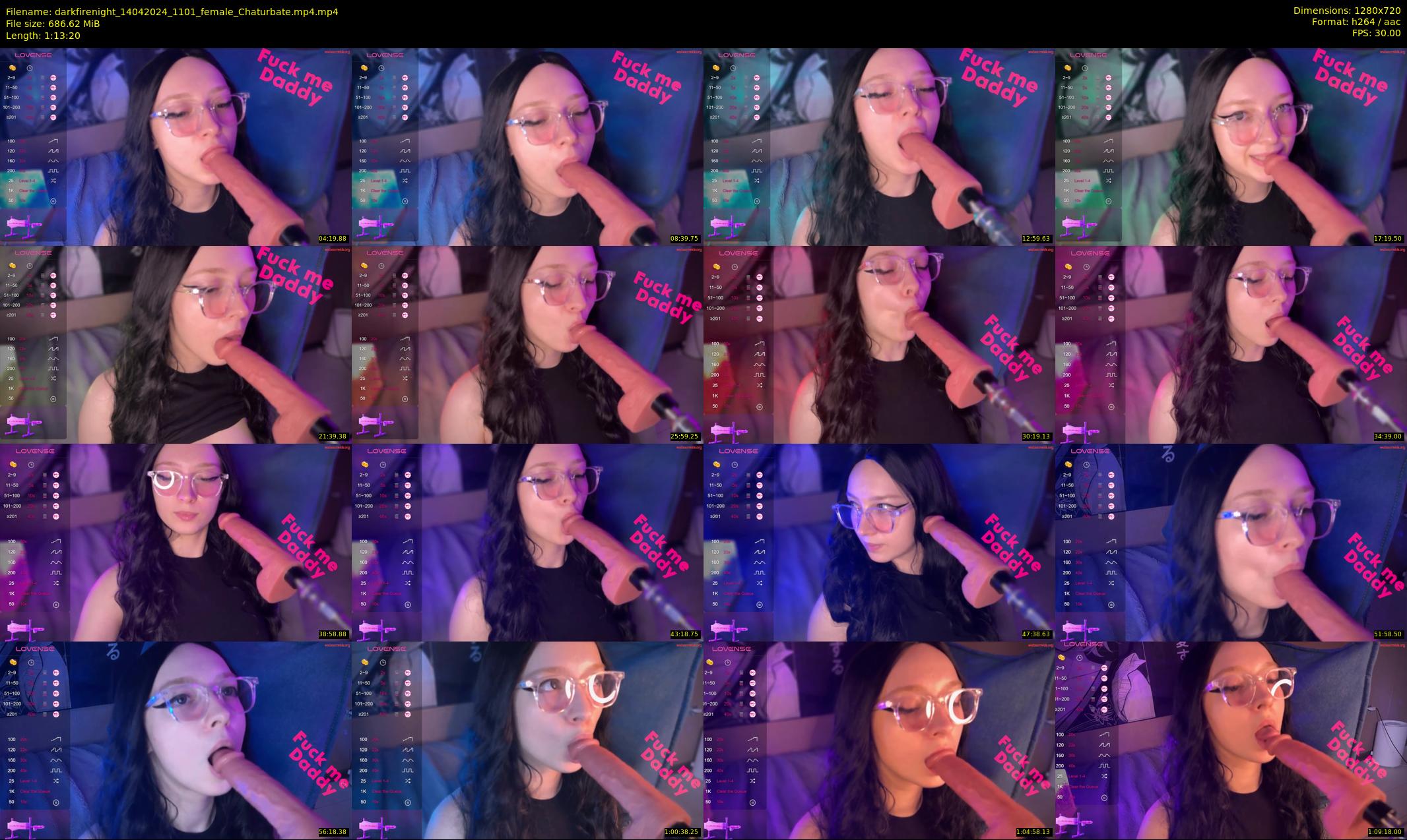 darkfirenight — 74 minute Chaturbate couple cam show recording, 720p, Apr 14, 2024