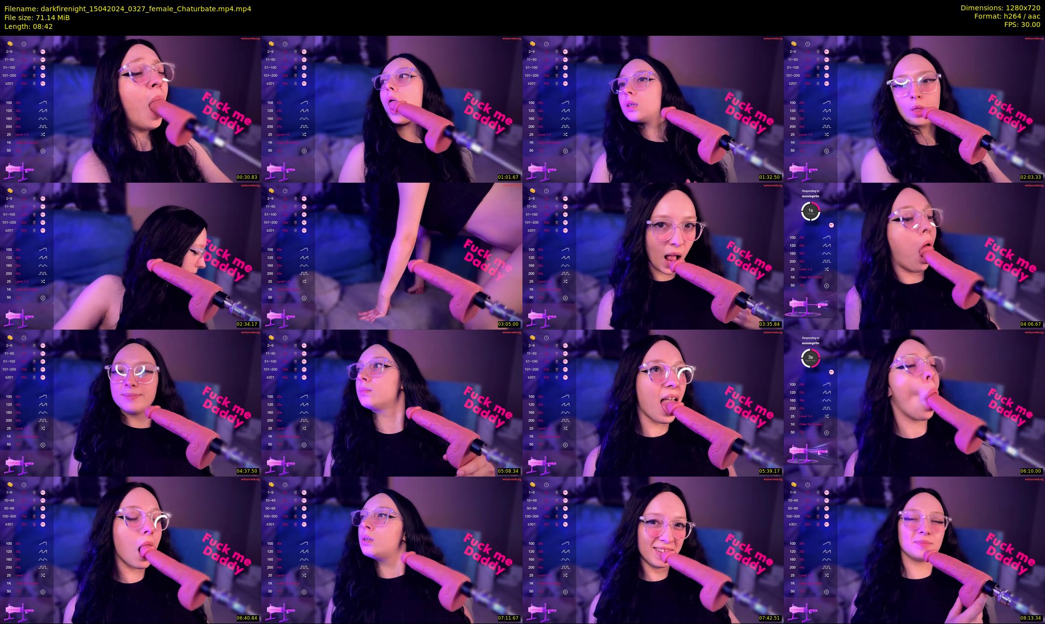 darkfirenight — 9 minute Chaturbate couple cam show recording, 720p, Apr 15, 2024