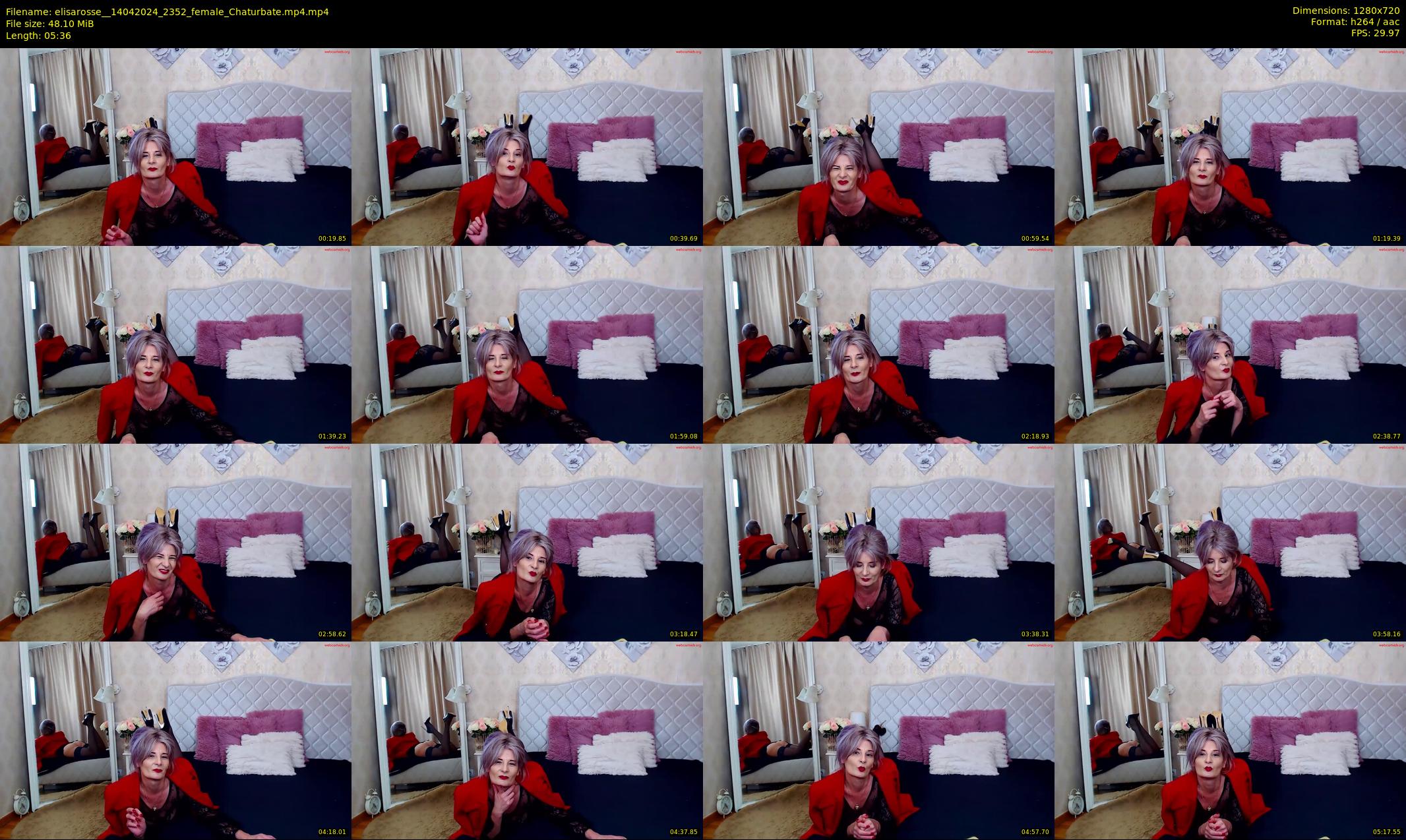elisarosse_ — 6 minute Chaturbate female cam show recording, 720p, Apr 14, 2024