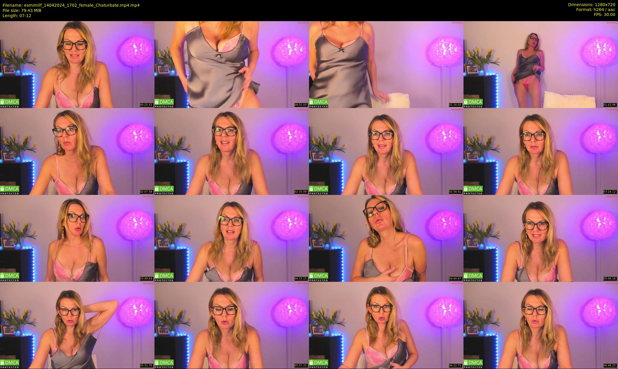 esmimilf — 8 minute Chaturbate female cam show recording, 720p, Apr 14, 2024