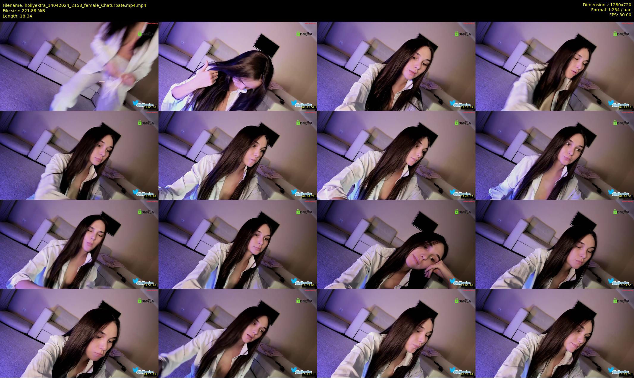 hollyextra — 19 minute Chaturbate female cam show recording, 720p, Apr 14, 2024