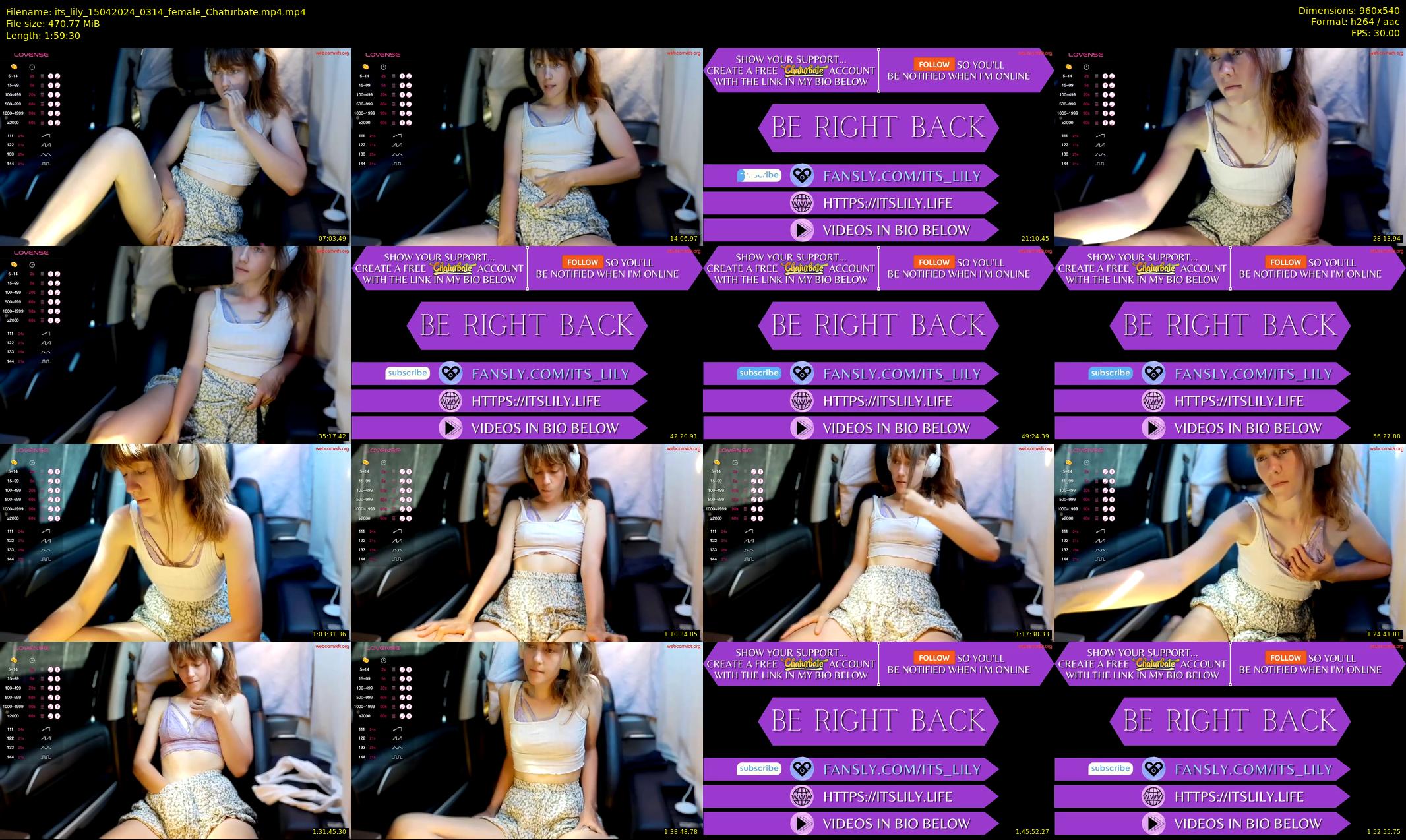 its_lily — 120 minute Chaturbate female cam show recording, 480p, Apr 15, 2024
