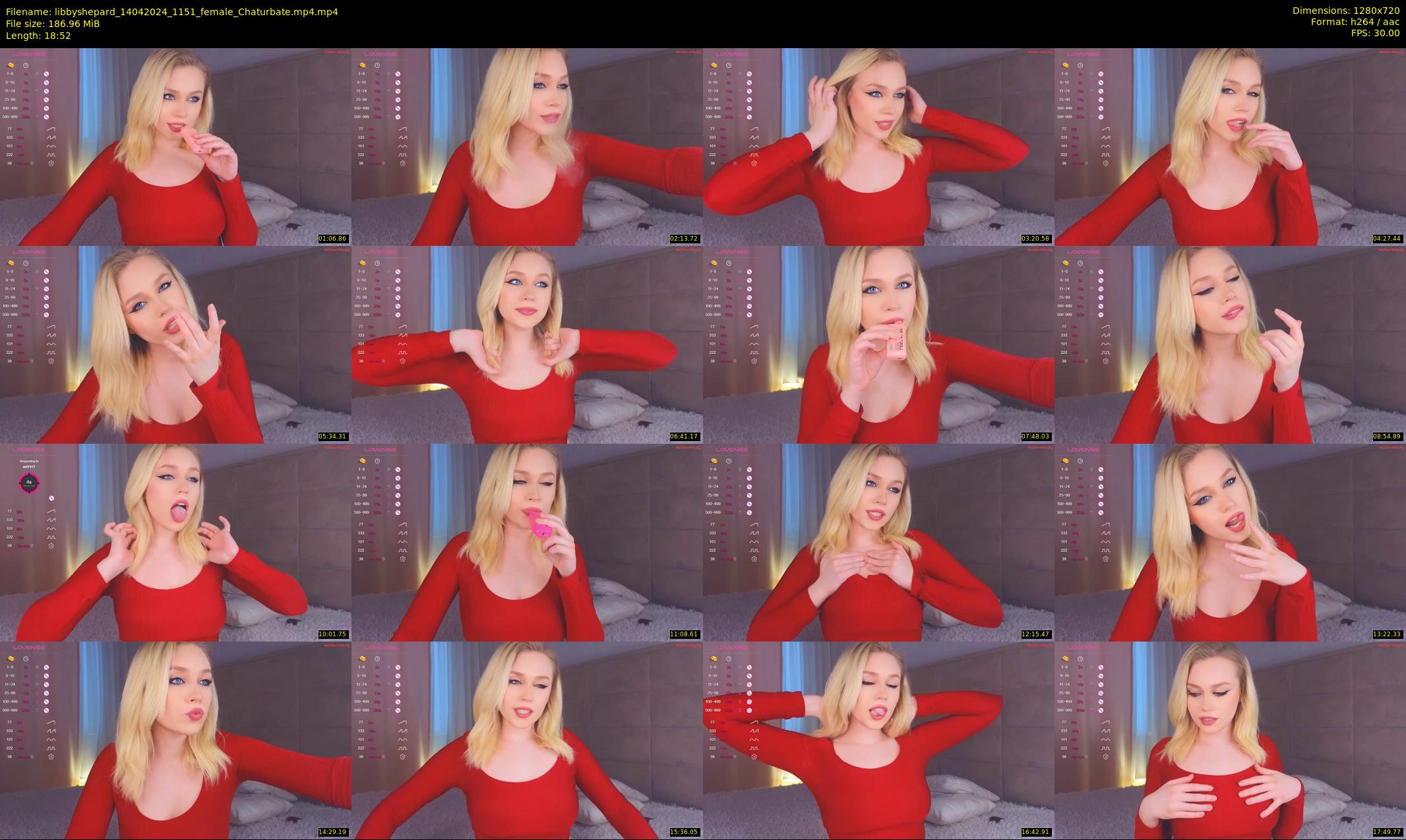 libbyshepard — 19 minute Chaturbate female cam show recording, 720p, Apr 14, 2024