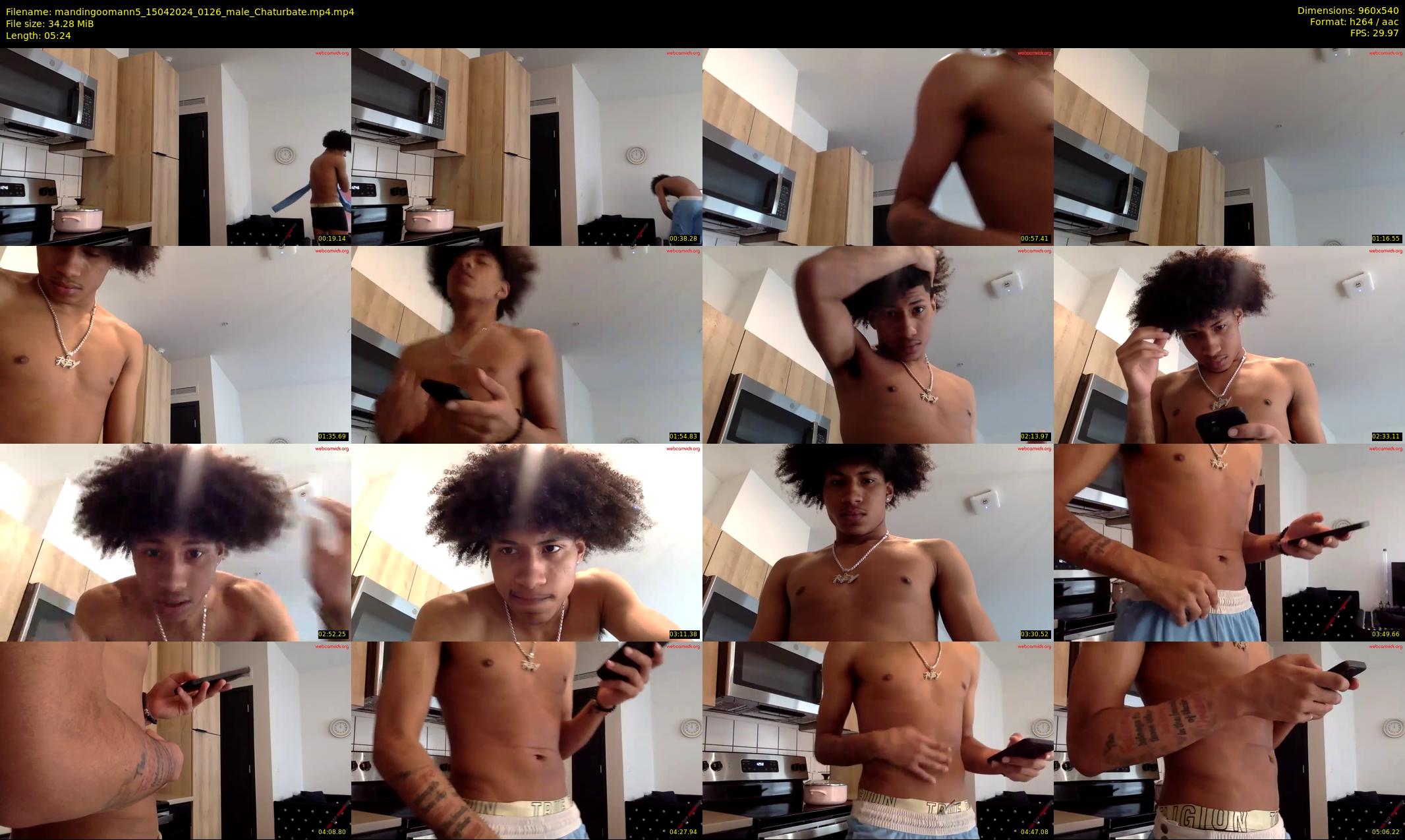 mandingoomann5 — 6 minute Chaturbate male cam show recording, 480p, Apr 15, 2024