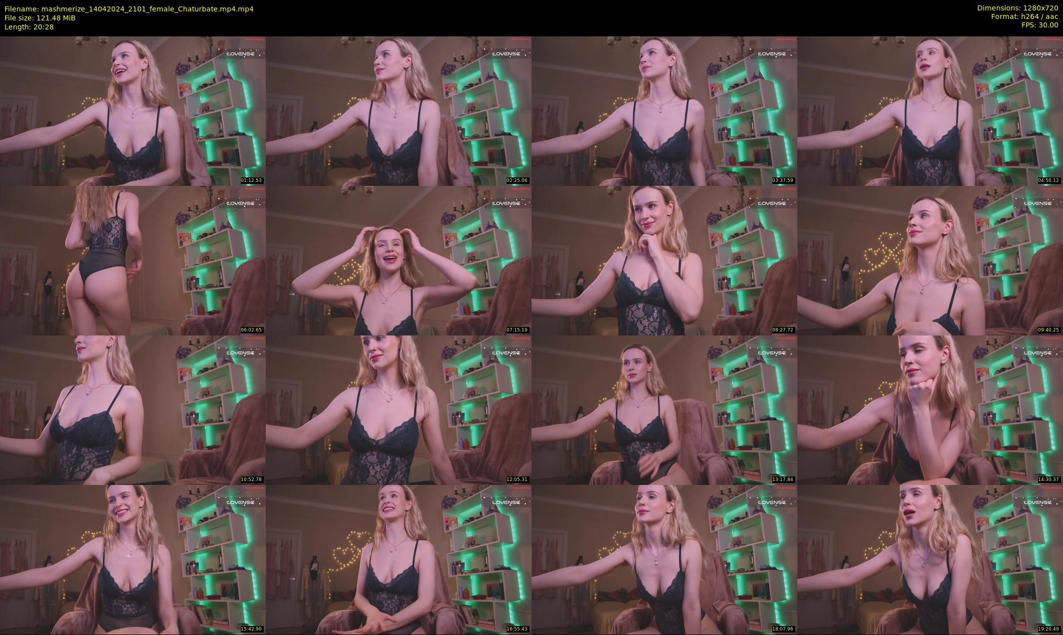 mashmerize — 21 minute Chaturbate female cam show recording, 720p, Apr 14, 2024