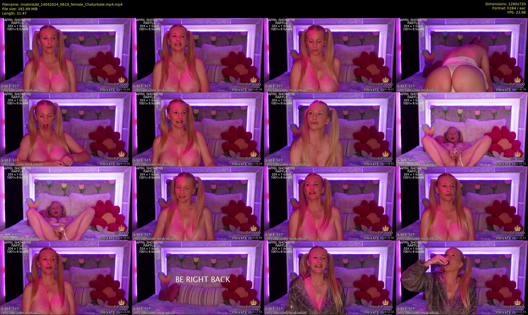 miakinkdd — 32 minute Chaturbate female cam show recording, 720p, Apr 14, 2024