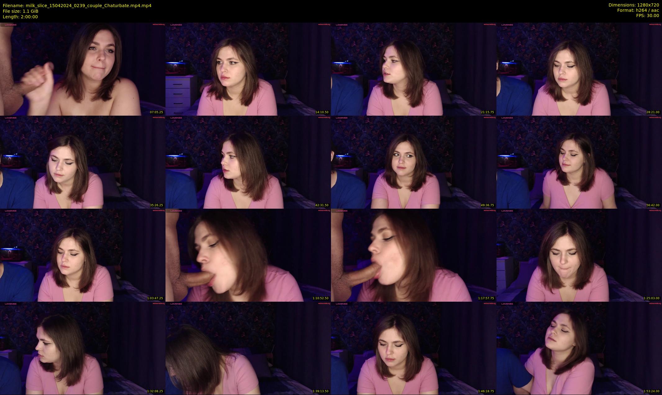 milk_slice — 120 minute Chaturbate couple cam show recording, 720p, Apr 15, 2024
