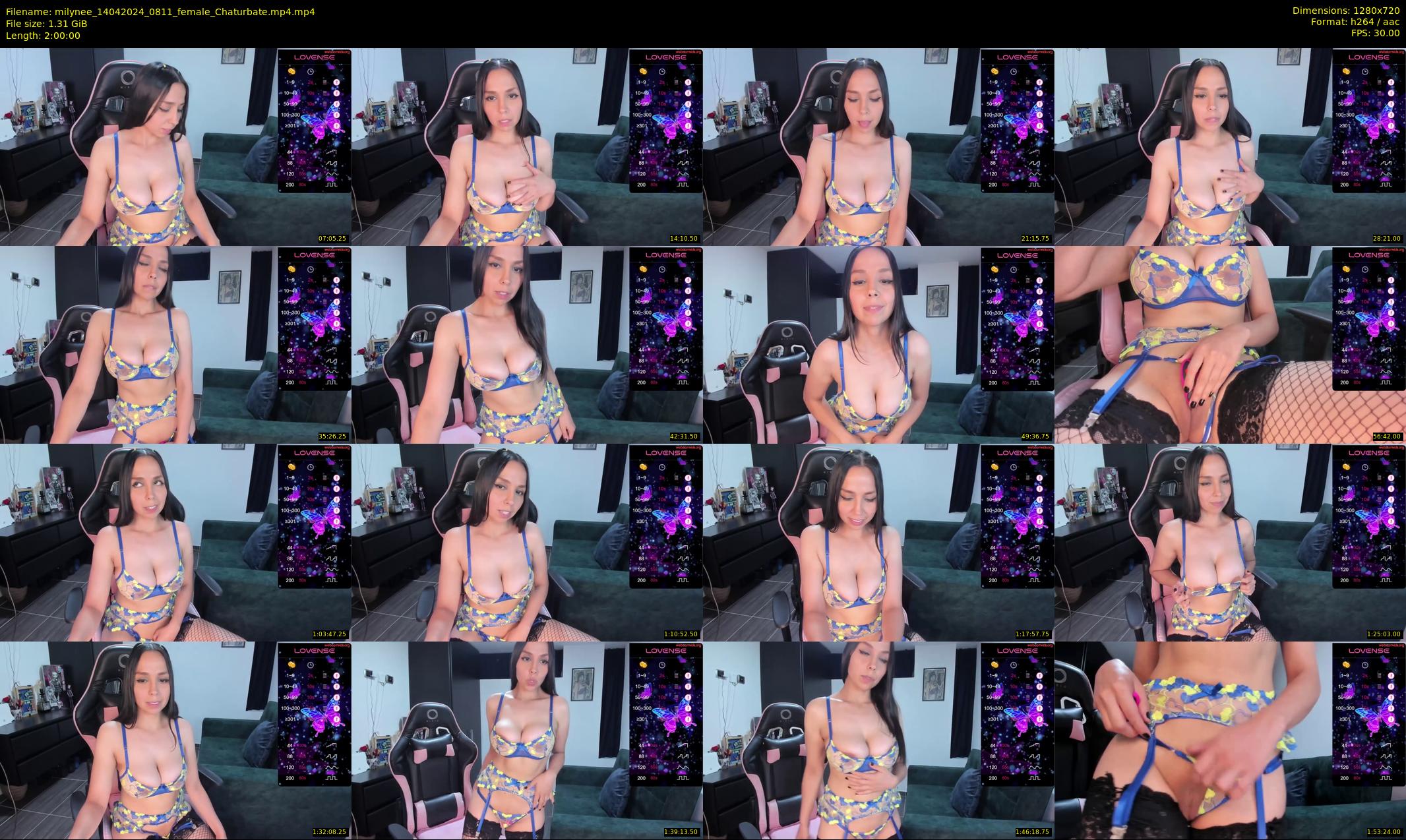 milynee — 120 minute Chaturbate female cam show recording, 720p, Apr 14, 2024