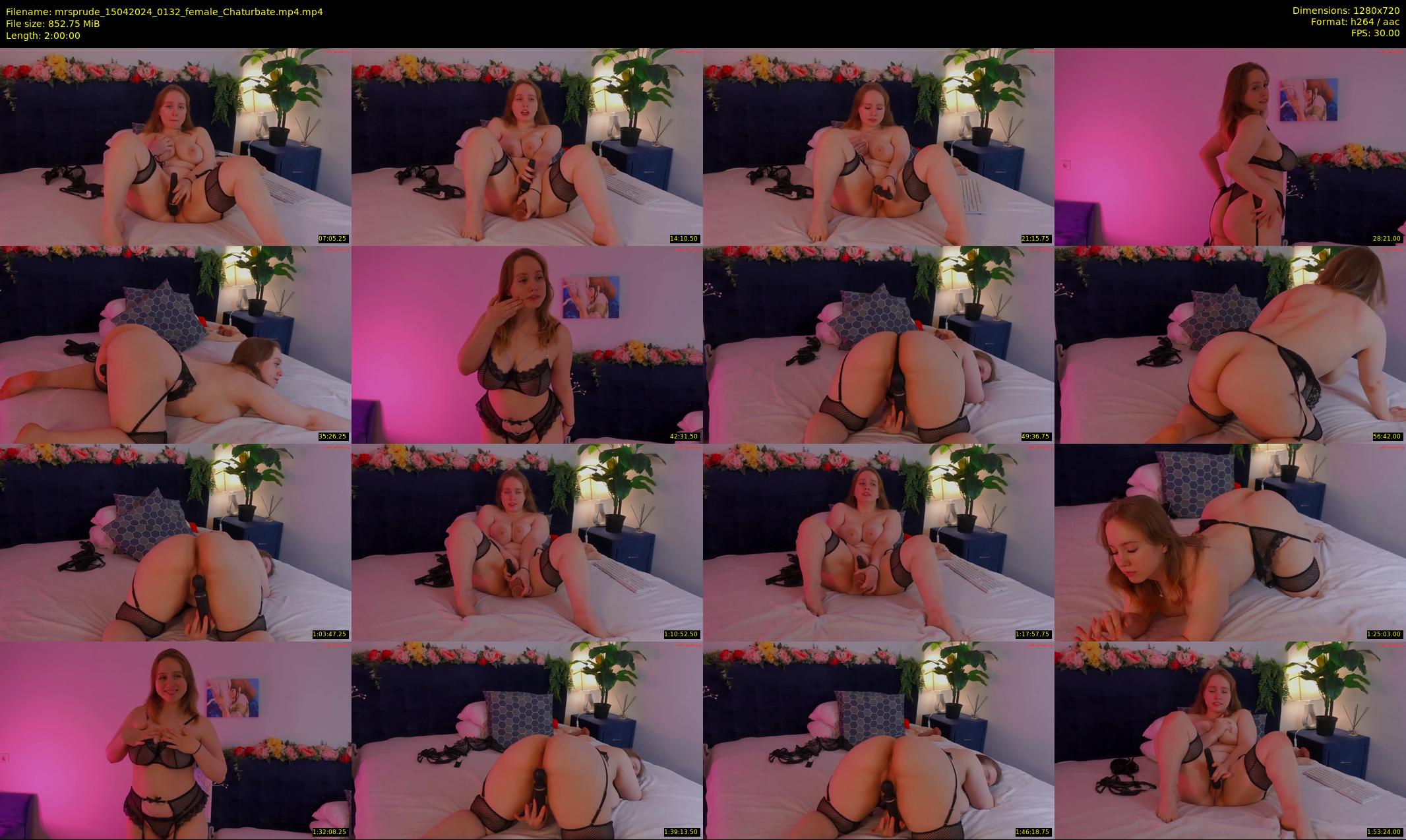 mrsprude — 120 minute Chaturbate female cam show recording, 720p, Apr 15, 2024
