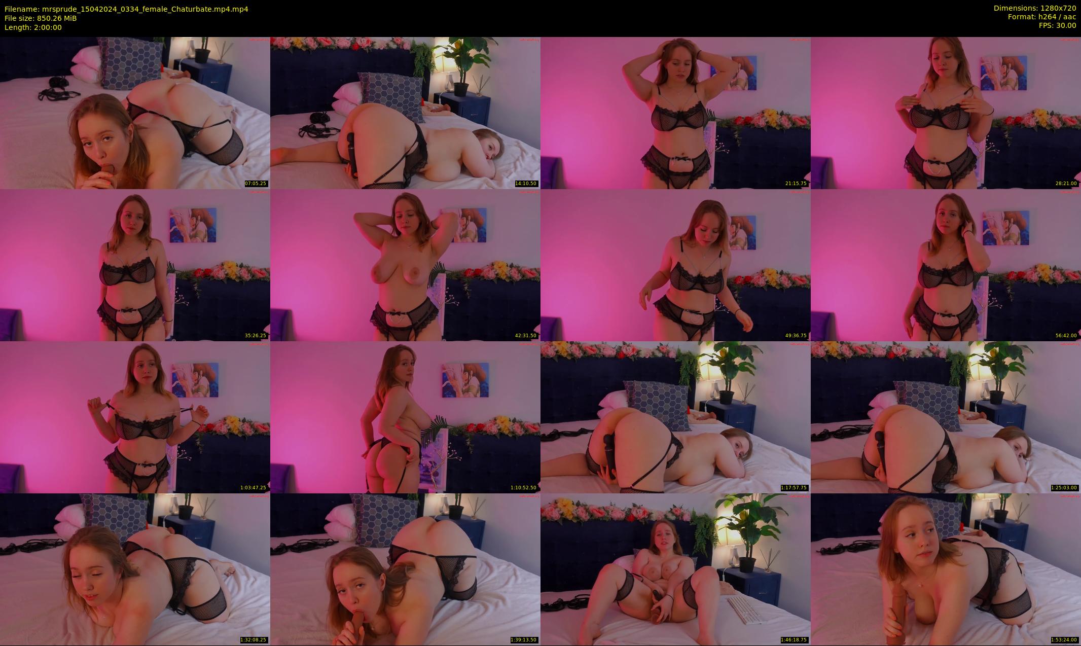 mrsprude — 120 minute Chaturbate female cam show recording, 720p, Apr 15, 2024