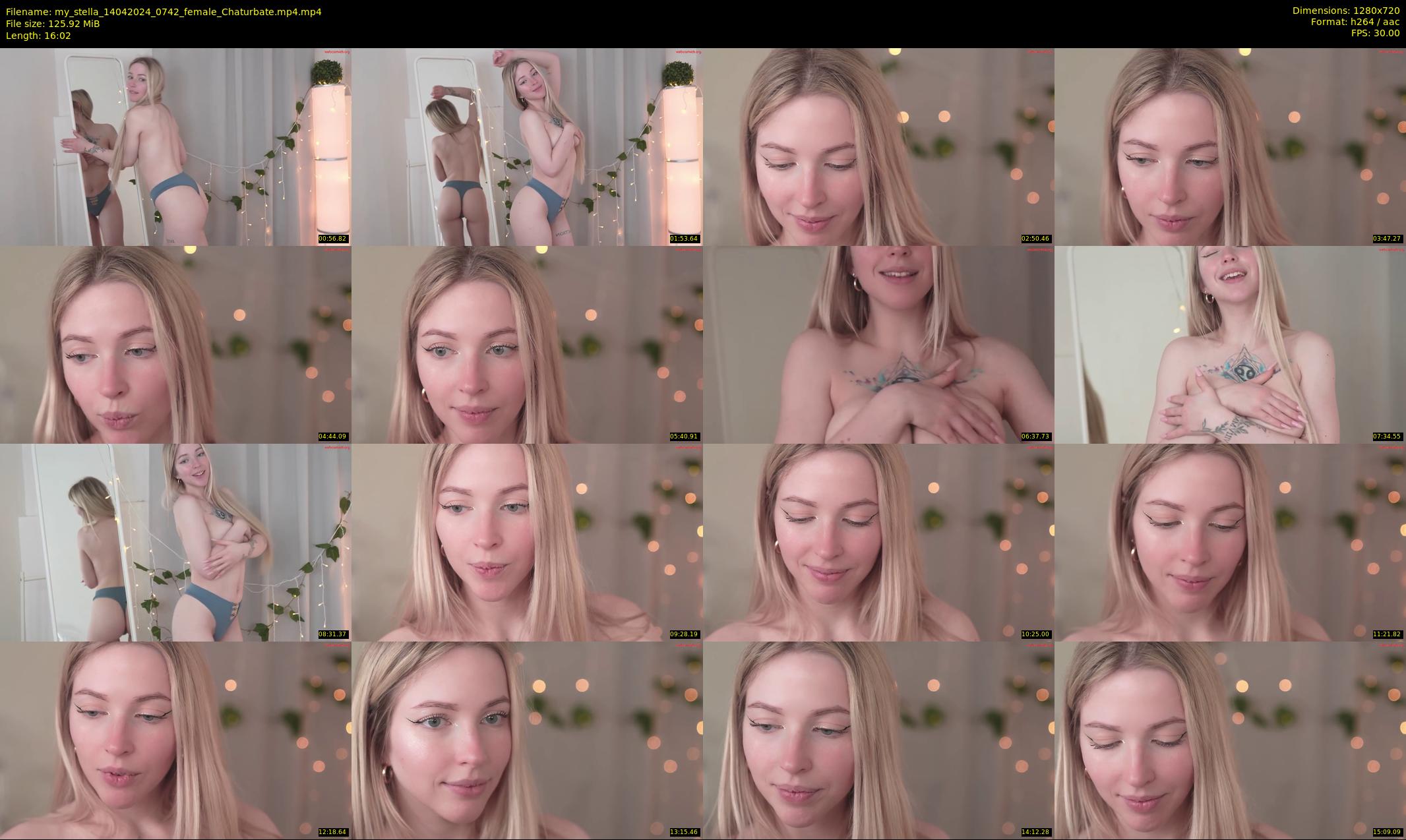 my_stella — 17 minute Chaturbate female cam show recording, 720p, Apr 14, 2024