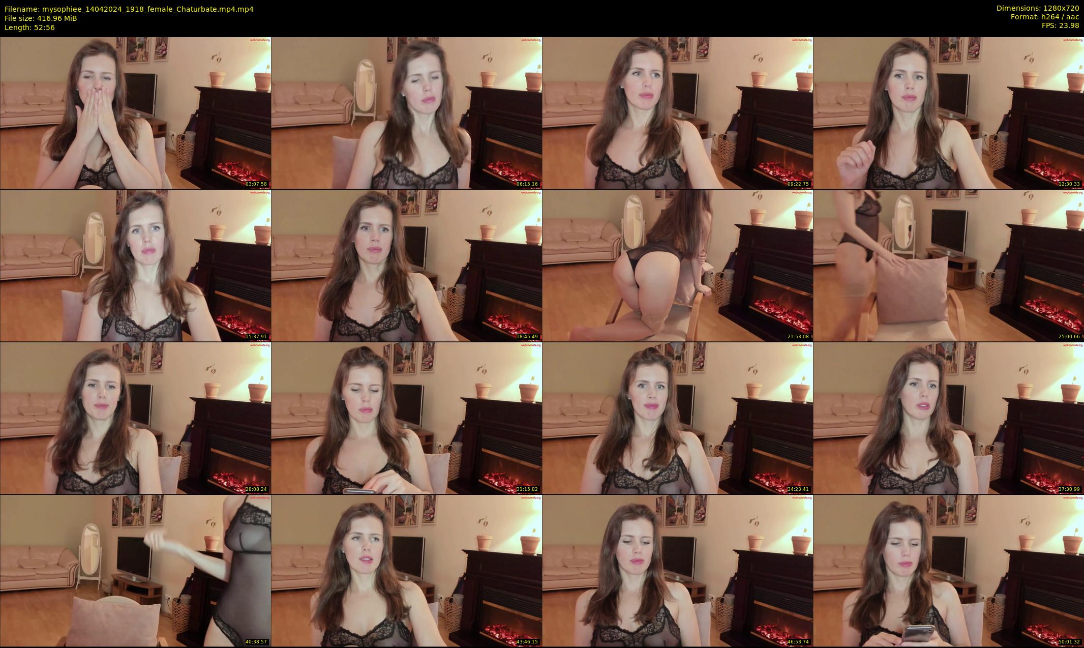 mysophiee — 53 minute Chaturbate female cam show recording, 720p, Apr 14, 2024