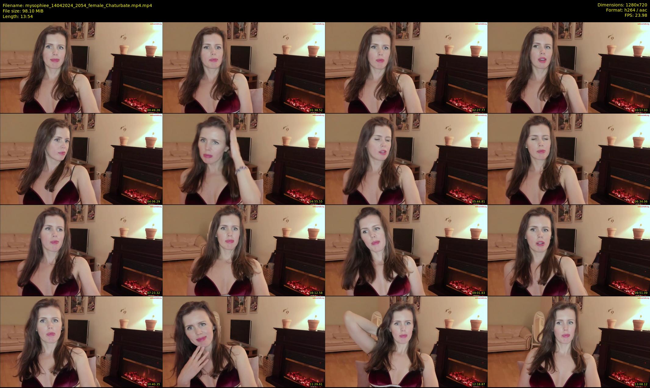 mysophiee — 14 minute Chaturbate female cam show recording, 720p, Apr 14, 2024