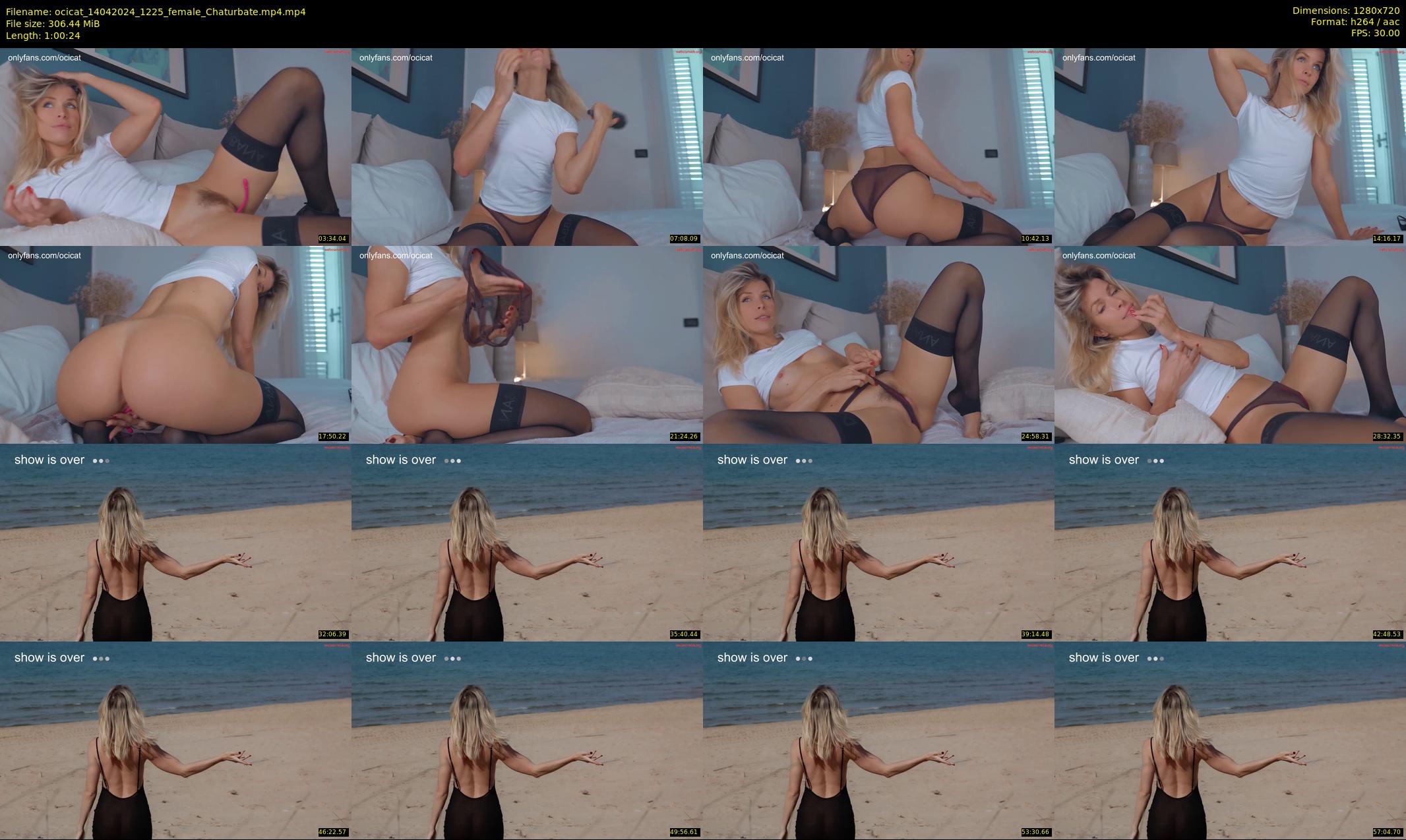 ocicat — 61 minute Chaturbate female cam show recording, 720p, Apr 14, 2024