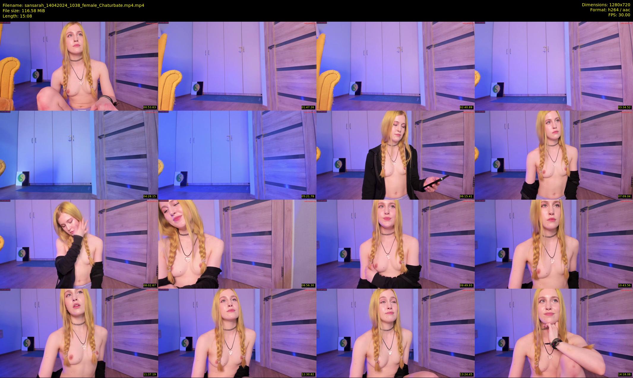 sansarah — 16 minute Chaturbate female cam show recording, 720p, Apr 14, 2024