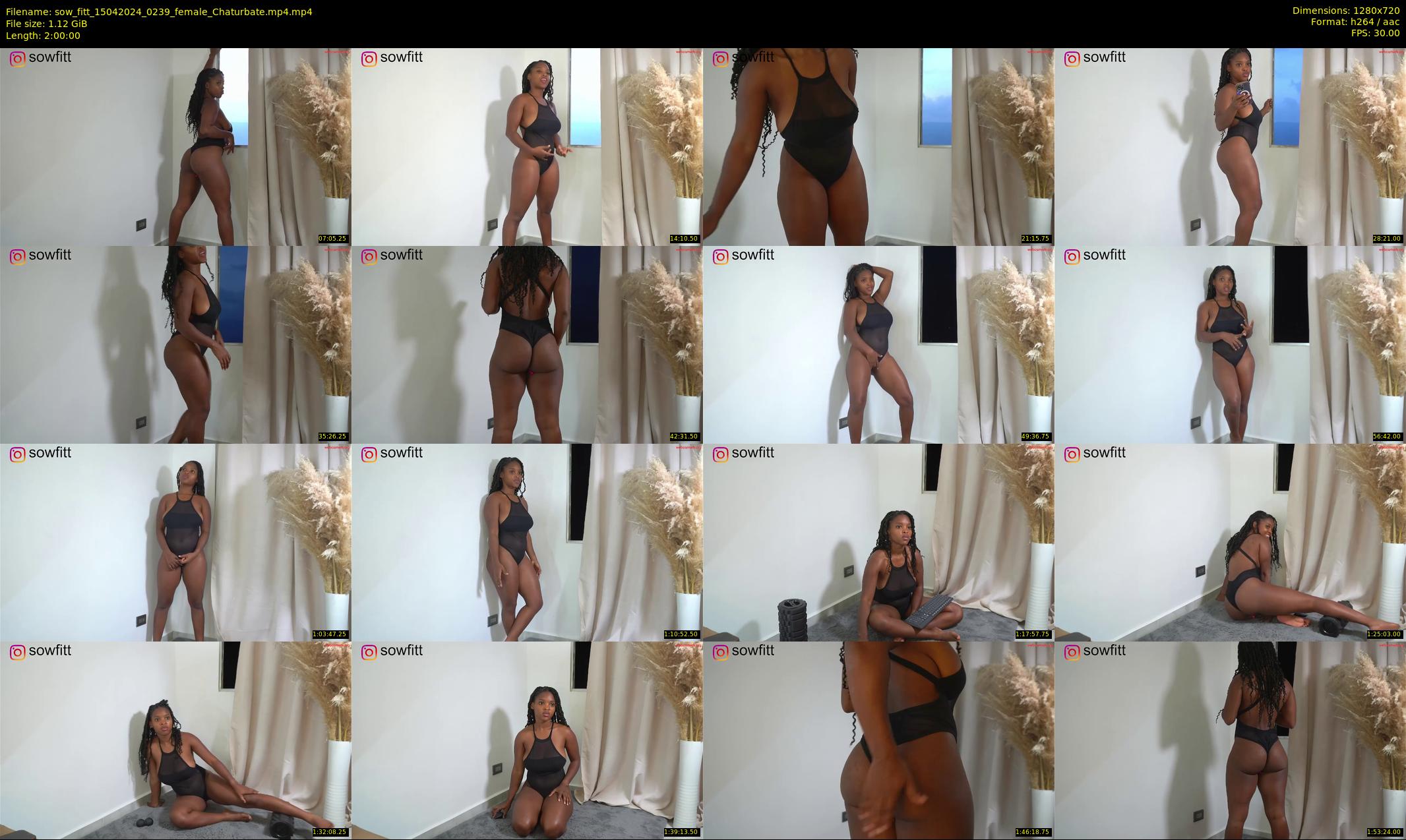 sow_fitt — 120 minute Chaturbate female cam show recording, 720p, Apr 15, 2024
