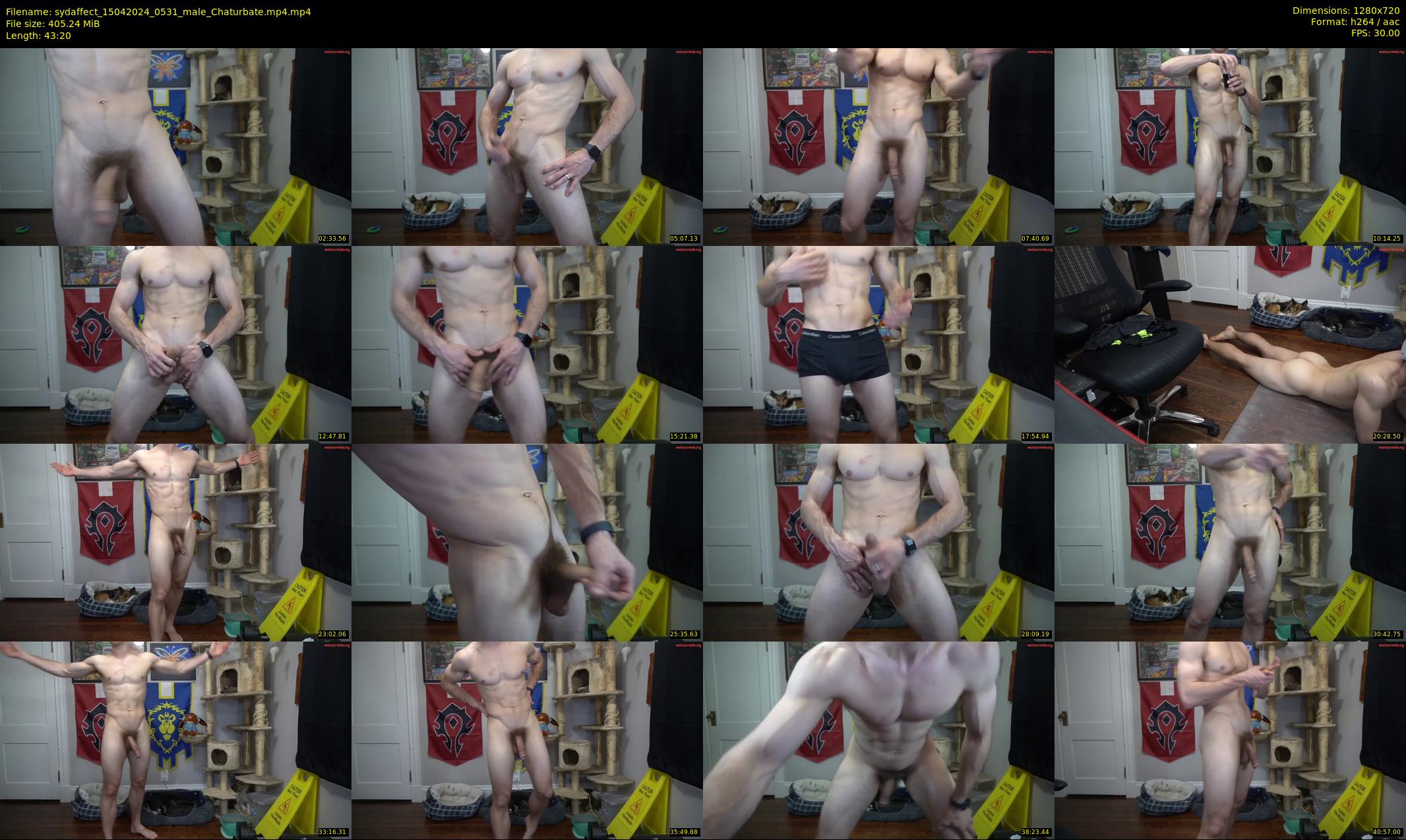 sydaffect — 44 minute Chaturbate male cam show recording, 720p, Apr 15, 2024