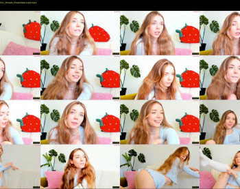 thisisamelia — 56 minute Chaturbate female cam show recording, 720p, Apr 14, 2024