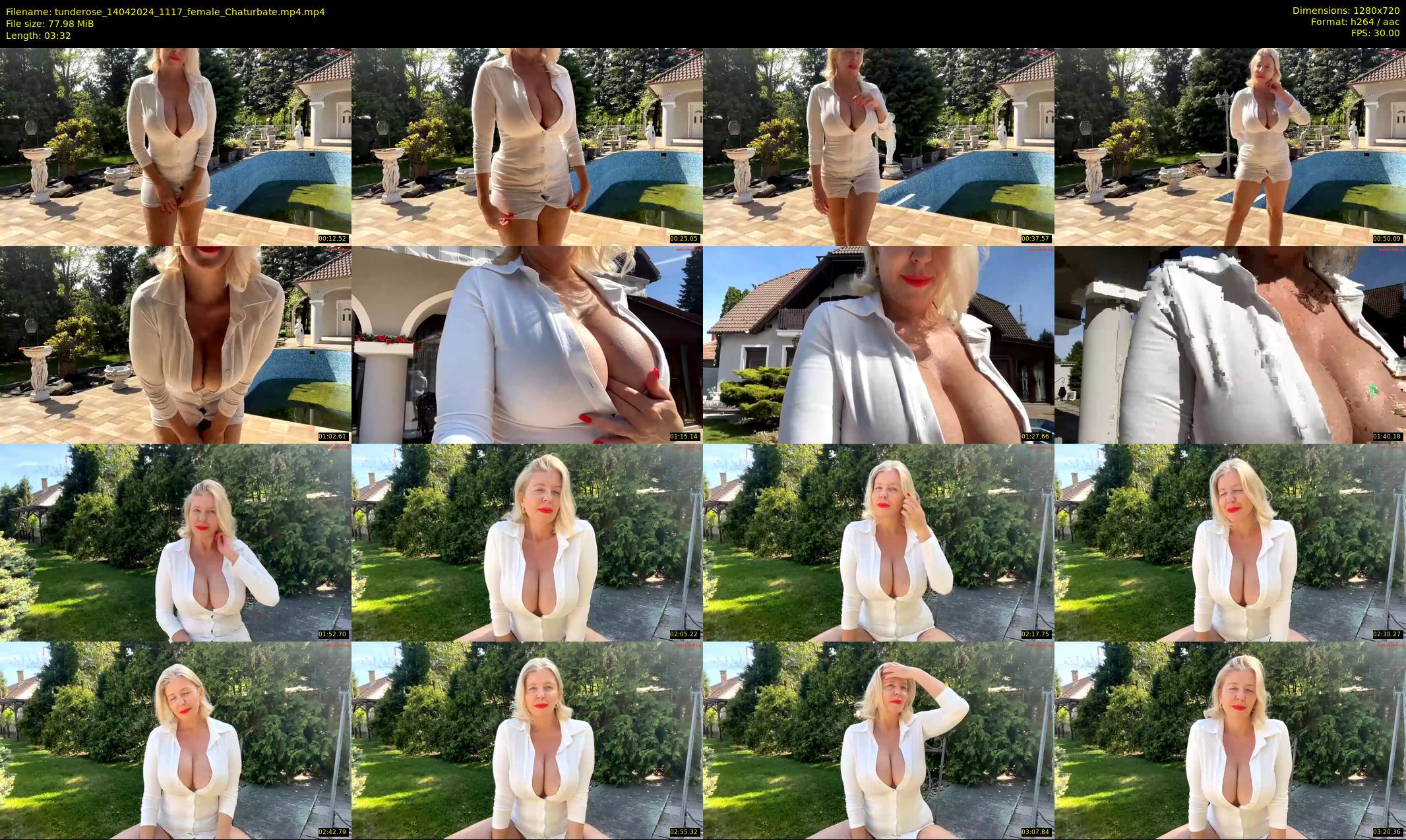 tunderose — 4 minute Chaturbate female cam show recording, 720p, Apr 14, 2024