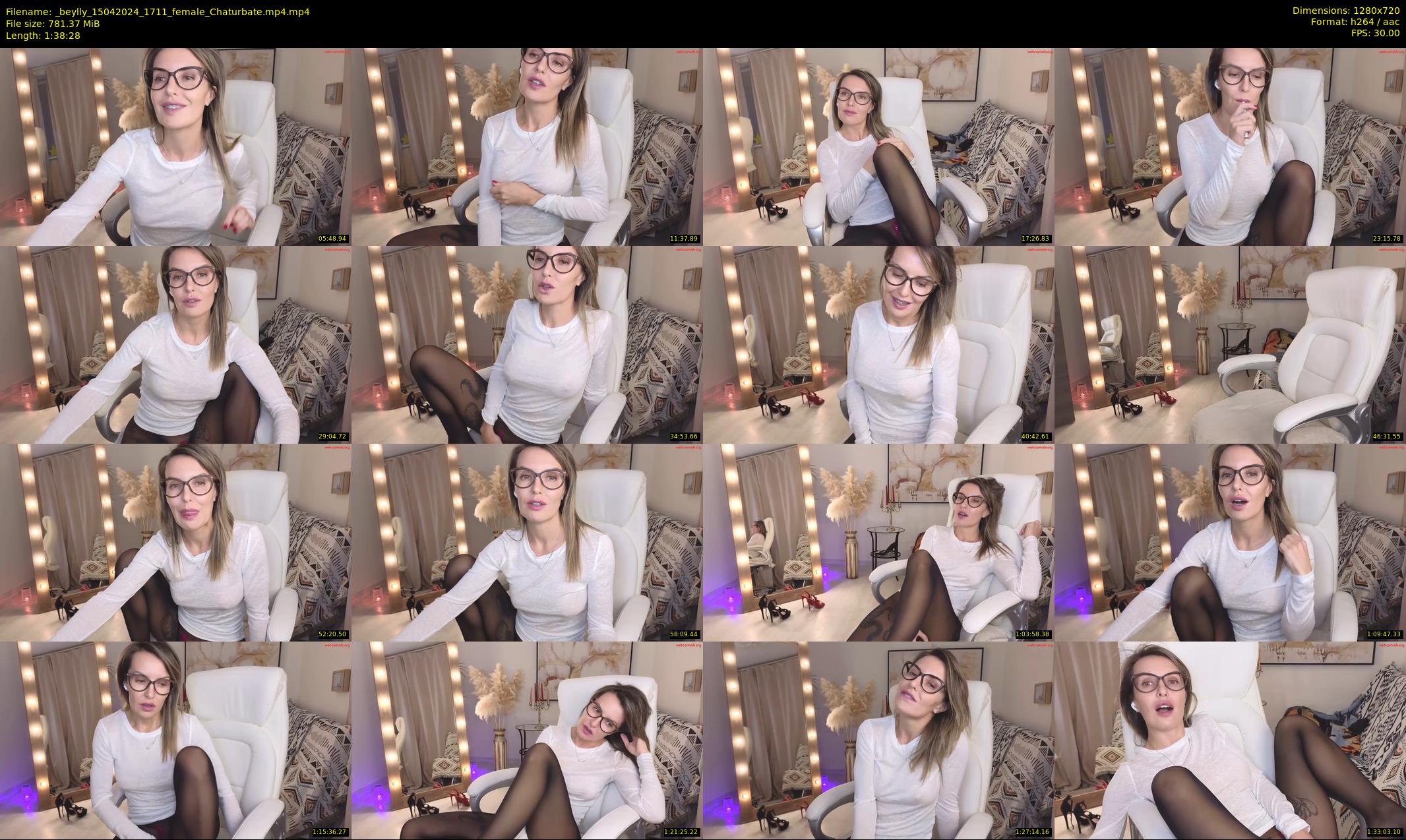 _beylly — 99 minute Chaturbate female cam show recording, 720p, Apr 15, 2024