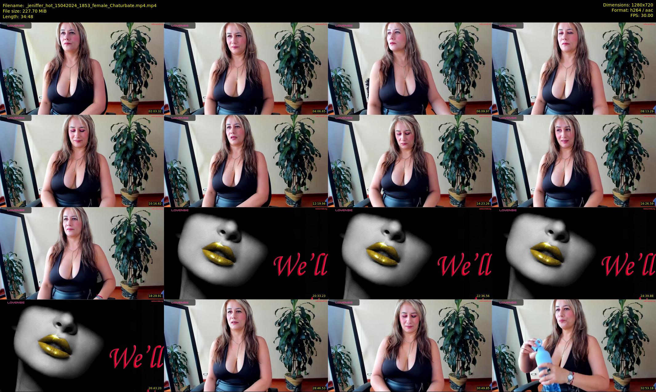 _jeniffer_hot — 35 minute Chaturbate female cam show recording, 720p, Apr 15, 2024
