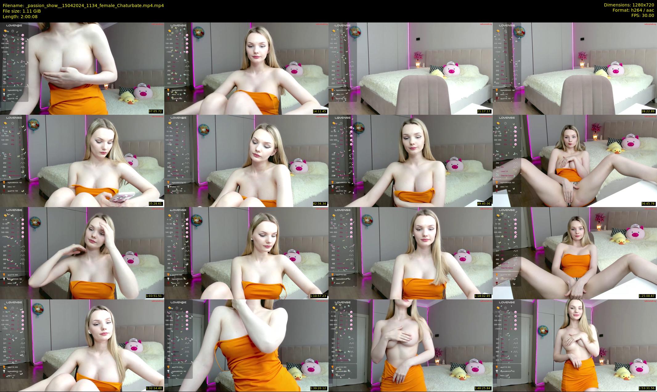 _passion_show_ — 121 minute Chaturbate couple cam show recording, 720p, Apr 15, 2024