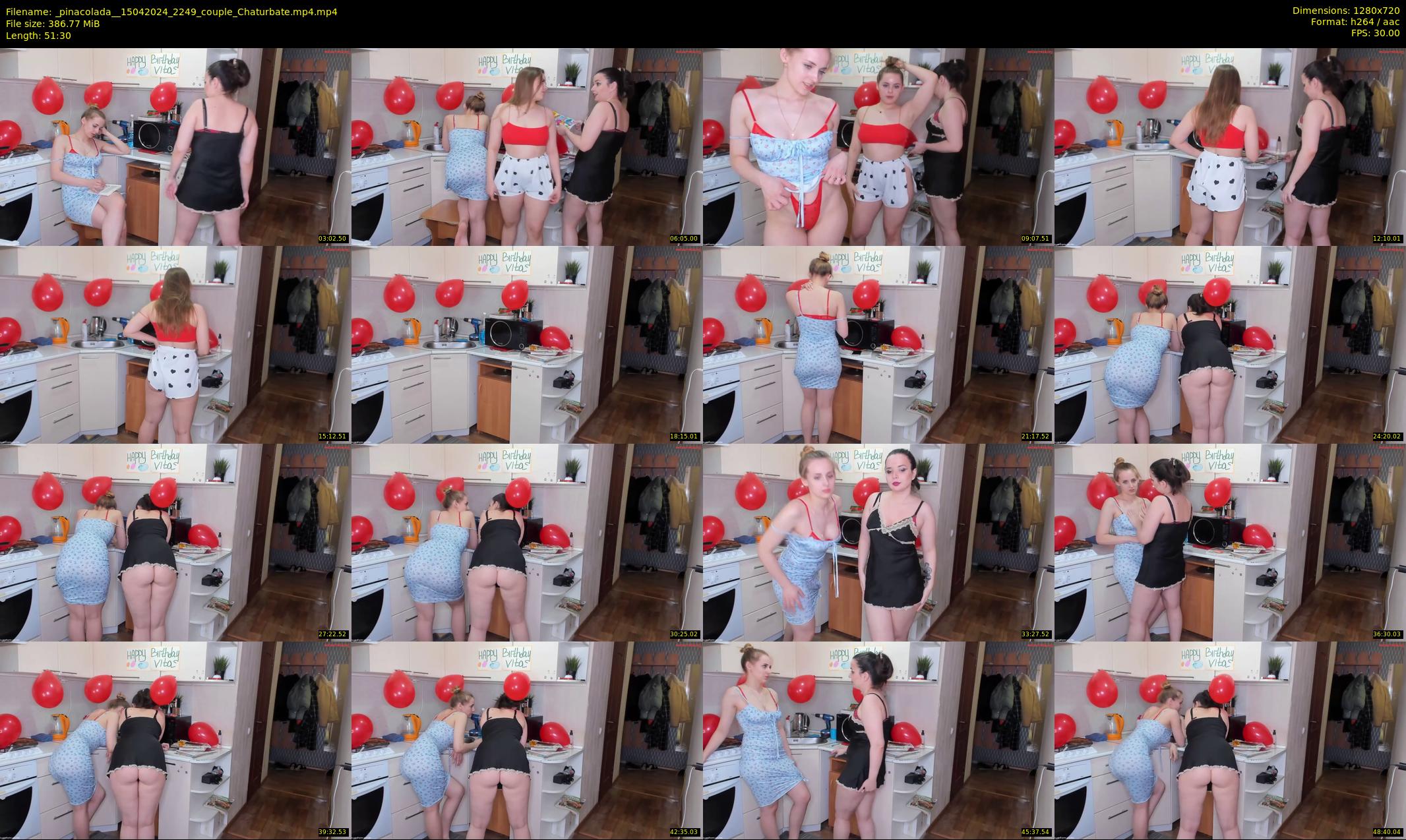 _pinacolada_ — 52 minute Chaturbate couple cam show recording, 720p, Apr 15, 2024
