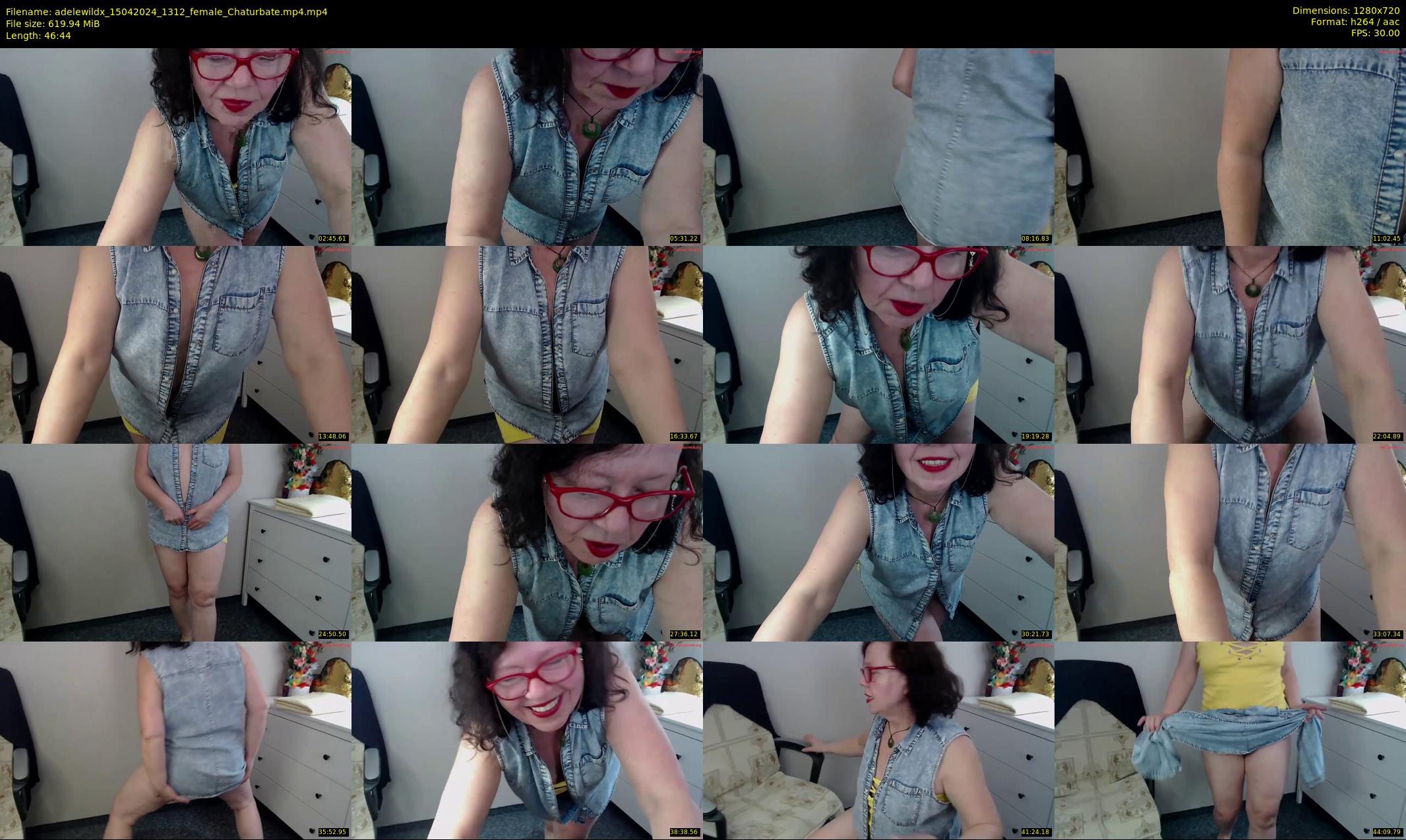 adelewildx — 47 minute Chaturbate female cam show recording, 720p, Apr 15, 2024