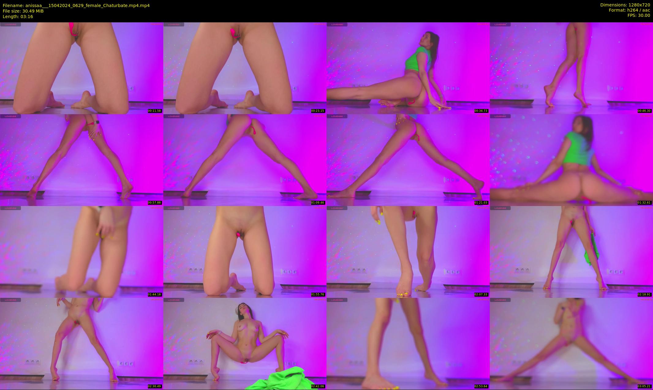 anissaa__ — 4 minute Chaturbate female cam show recording, 720p, Apr 15, 2024