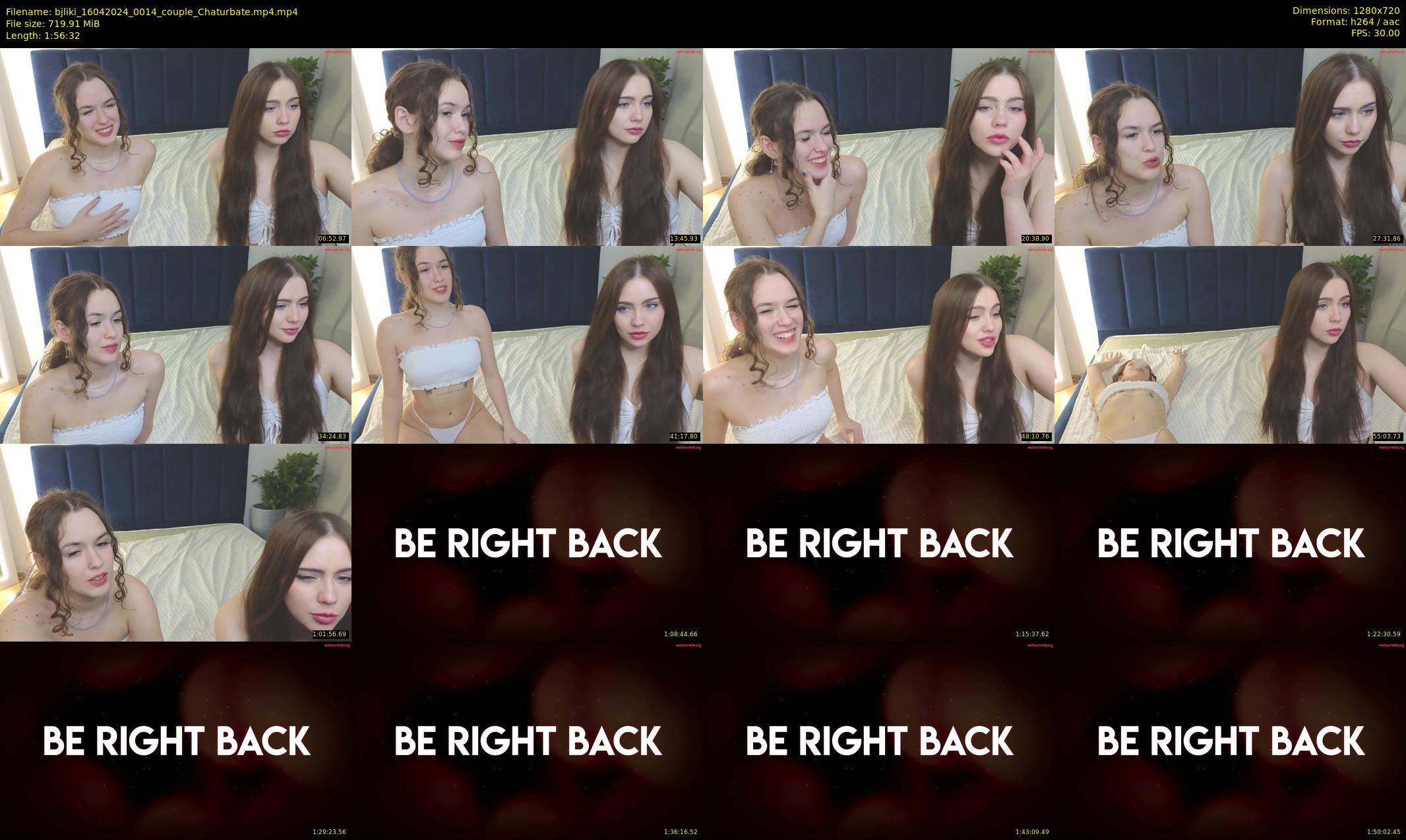 bjliki — 117 minute Chaturbate couple cam show recording, 720p, Apr 16, 2024