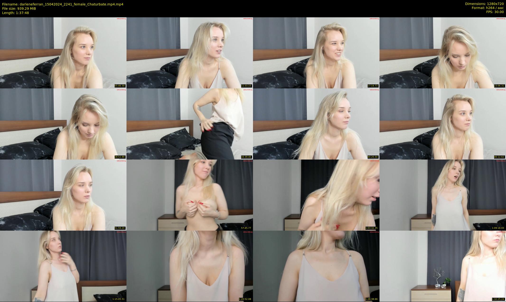 darleneferran — 98 minute Chaturbate female cam show recording, 720p, Apr 15, 2024