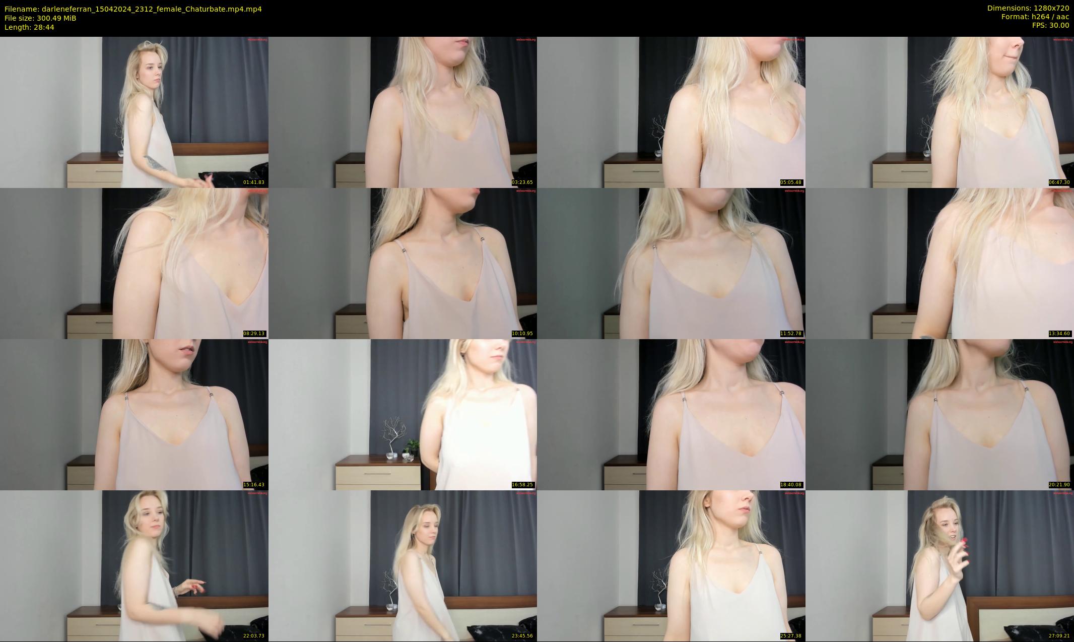 darleneferran — 29 minute Chaturbate female cam show recording, 720p, Apr 15, 2024