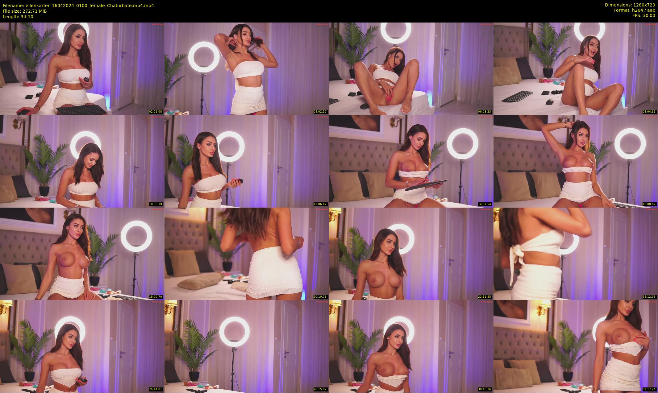 ellenkarter — 35 minute Chaturbate female cam show recording, 720p, Apr 16, 2024