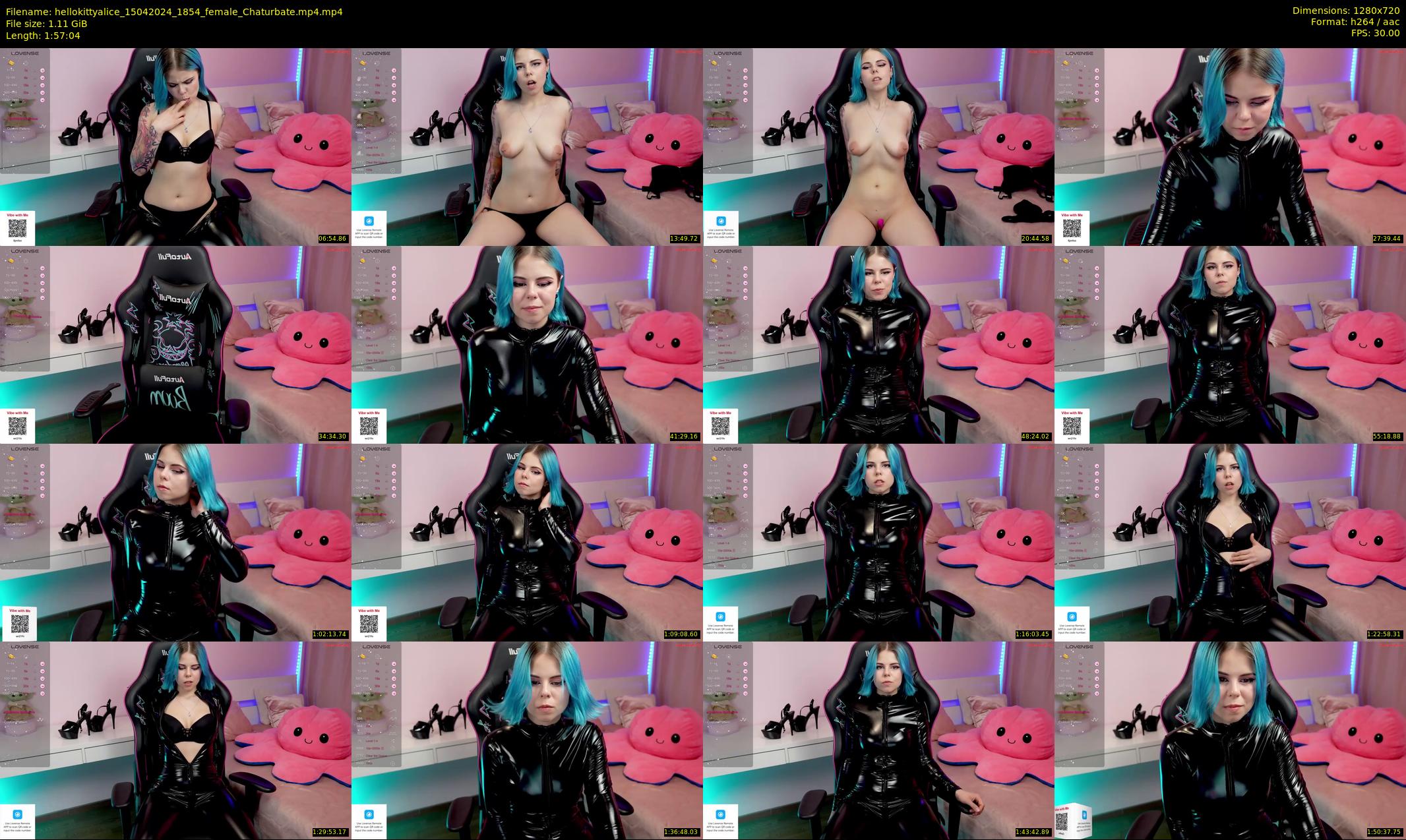 hellokittyalice — 118 minute Chaturbate female cam show recording, 720p, Apr 15, 2024
