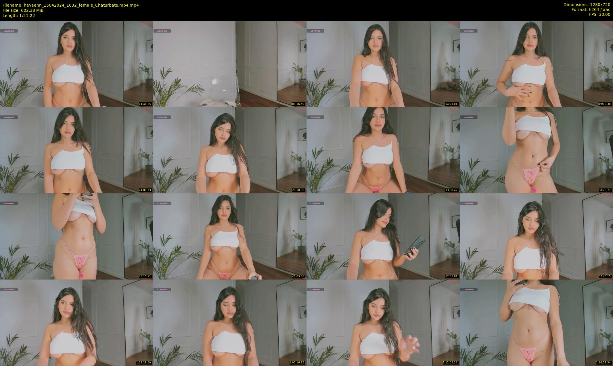 hevaenn — 82 minute Chaturbate female cam show recording, 720p, Apr 15, 2024